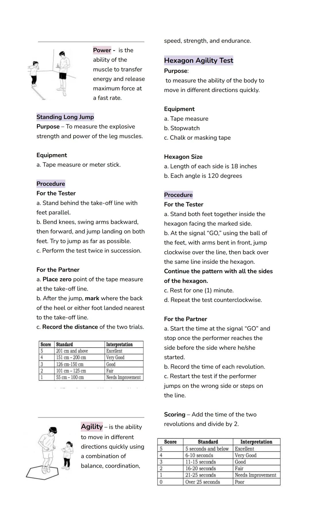 # PE AND HEALTH | G11
First Semester | 1st-2nd
Quarter
## Specific Components of Physical Fitness
1. **Agility** - The ability to change d