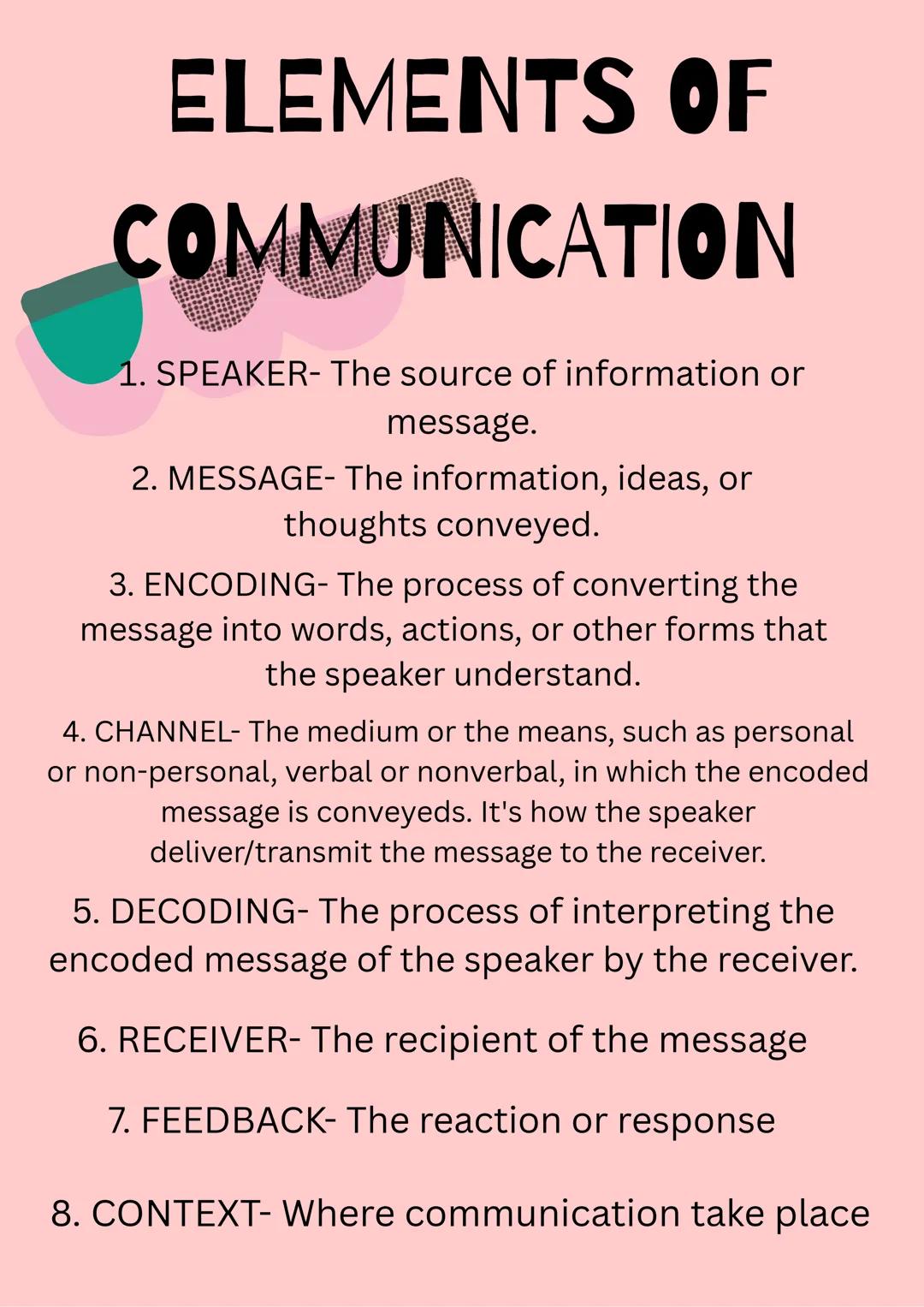 ## ORAL
COMMUNICATION
(PART 1) EPTIMOLOGY
- The study of origin of words.
COMMUNICATION
- It has 2 Latin words
1. "Communicare" This means