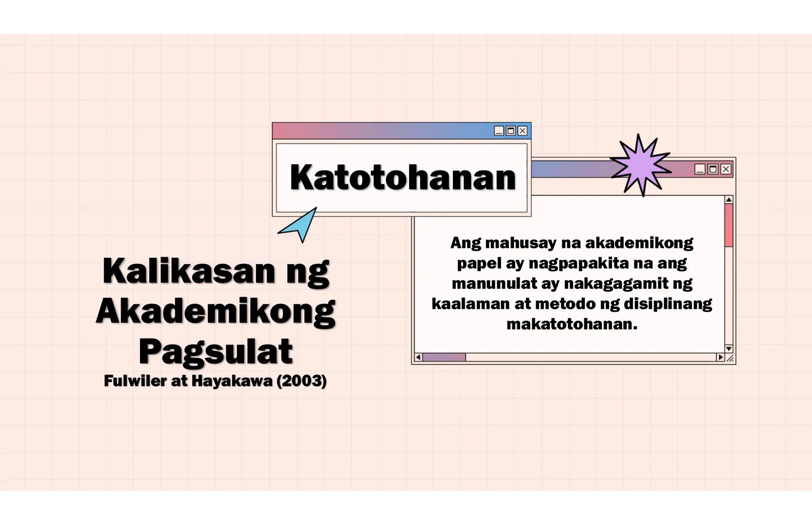 # Ang Akademing Pagsulat
ARALIN 2 Kasanayang
Pampagkatuto
• Nakikilala ang iba't ibang akademikong
sulatin ayon sa layunin, gamit, katangia