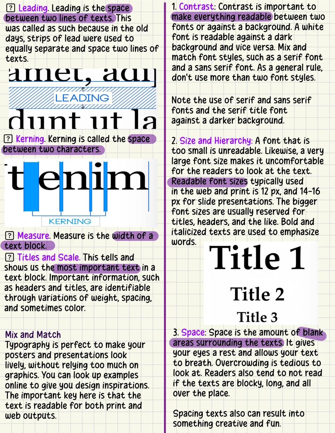 QUOTABLE QUOTE
Typography
-Typography is how your letters, words, and overall text look like. It is how you design words or phrases in a ma