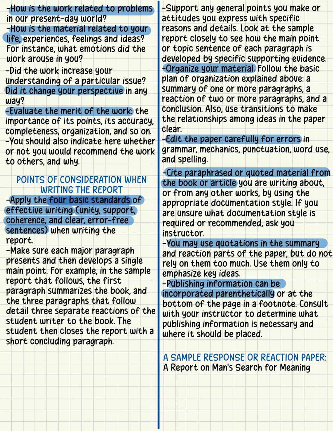 What are
Reaction Papers,
Reviews, and
Critiques?
These papers are specialized forms of
written text wherein a reader or
reviewer evaluates