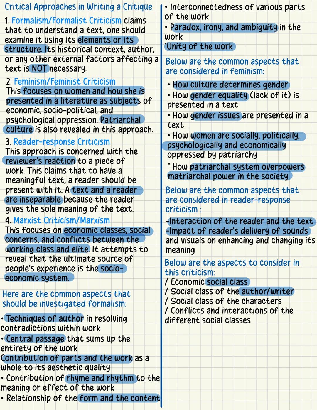 What are
Reaction Papers,
Reviews, and
Critiques?
These papers are specialized forms of
written text wherein a reader or
reviewer evaluates