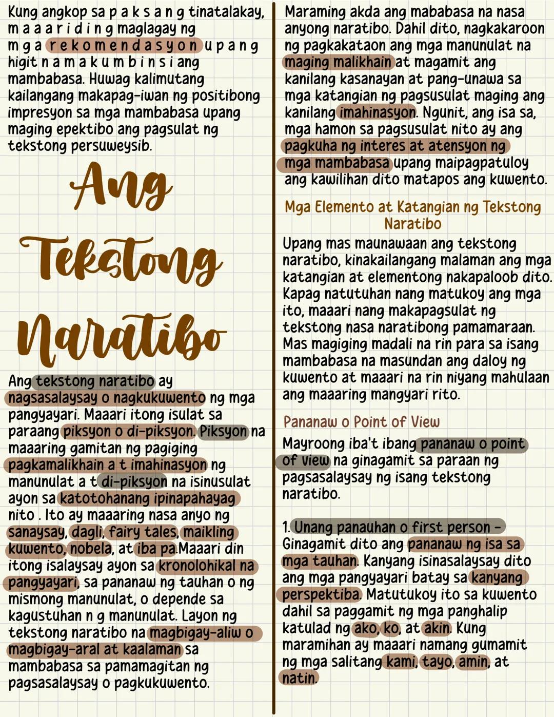 Teksto
Ayon sa Longman Dictionary of Language
Teaching and Applied Linguistics, 3rd
Edition nina Richards at Schmidt (2002),
ang teksto ay i