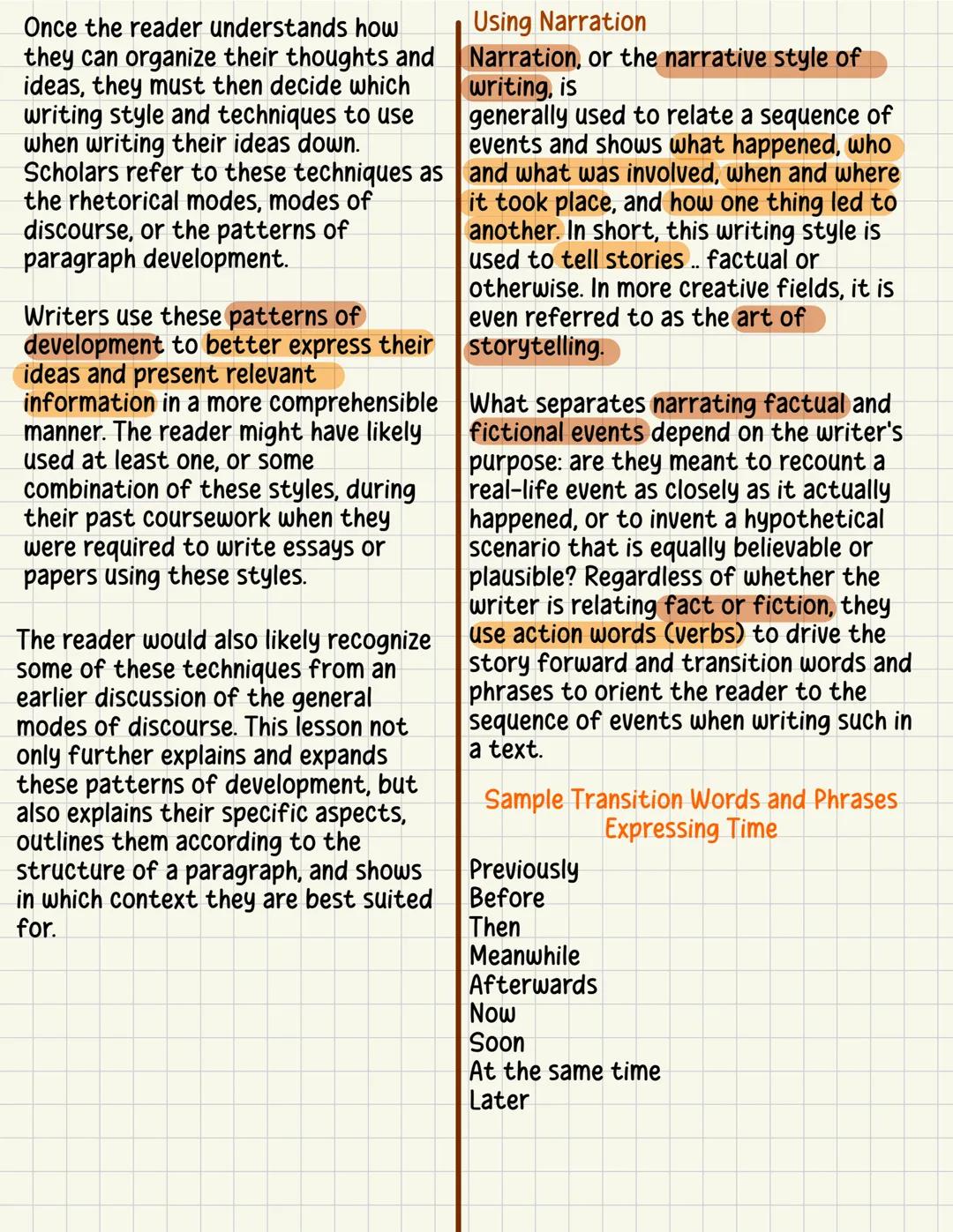 Reading and
Writing
Define 'Discourse'
Discourse occurs any time one puts
together words and phrases to make
something meaningful and
compre