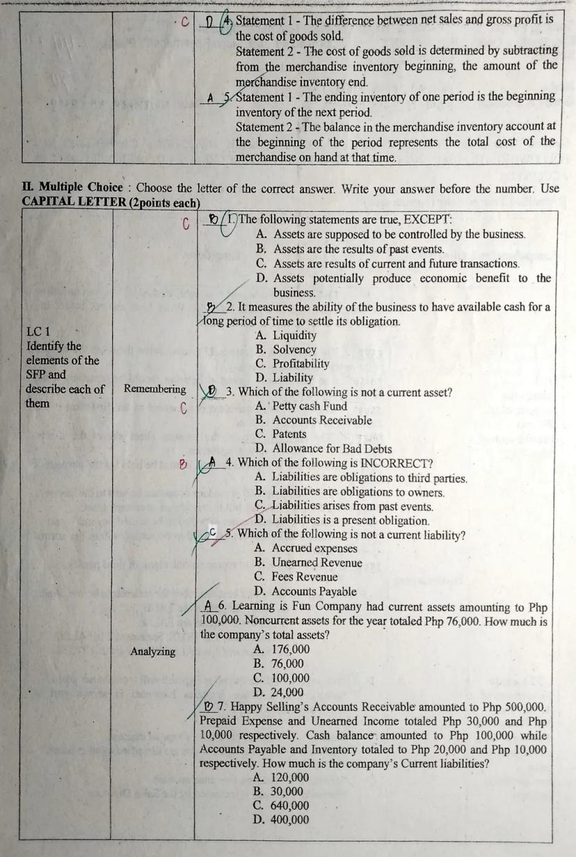 1 Instruction: PLEASE READ AND FOLLOW EACH DIRECTIONS CAREFULLY. NOT
WING THE DIRECTIONS WILL BE CONSIDERED INCORRECT (ANSWER WILL NOT BE
TE