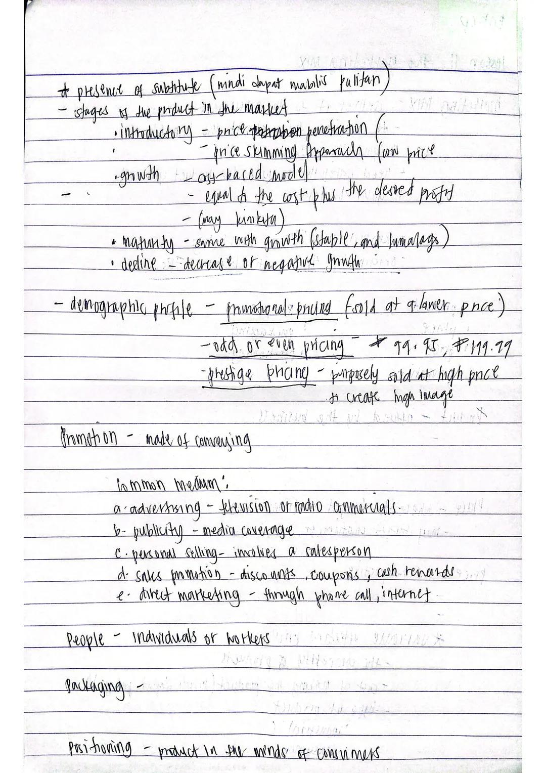 Entrep
lesson 10. Consumer buying behavior
Behavior - reaction of the consumers to changes
Consumer burying behavior -ano ang magiging react
