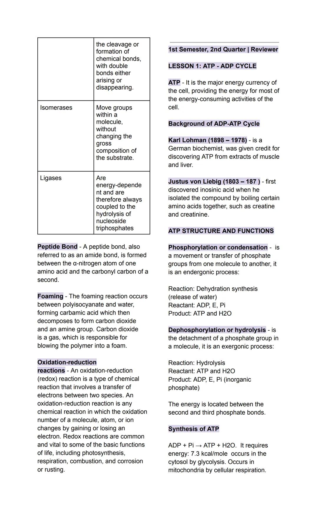GENERAL BIOLOGY 1
1st Semester | 1st Quarter Reviewer
Made by: Ezekiel Klein Ramos
LESSON 1: THE CELL THEORY
- All living things are made up