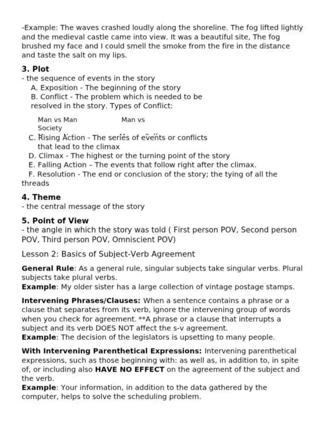 ENGLISH 8
1ST QUARTER
(advance reading)
($\geq \triangle \leq$) # English Reviewer:
Lesson 1: (Elements of narrative)
1. Characters
2. Set