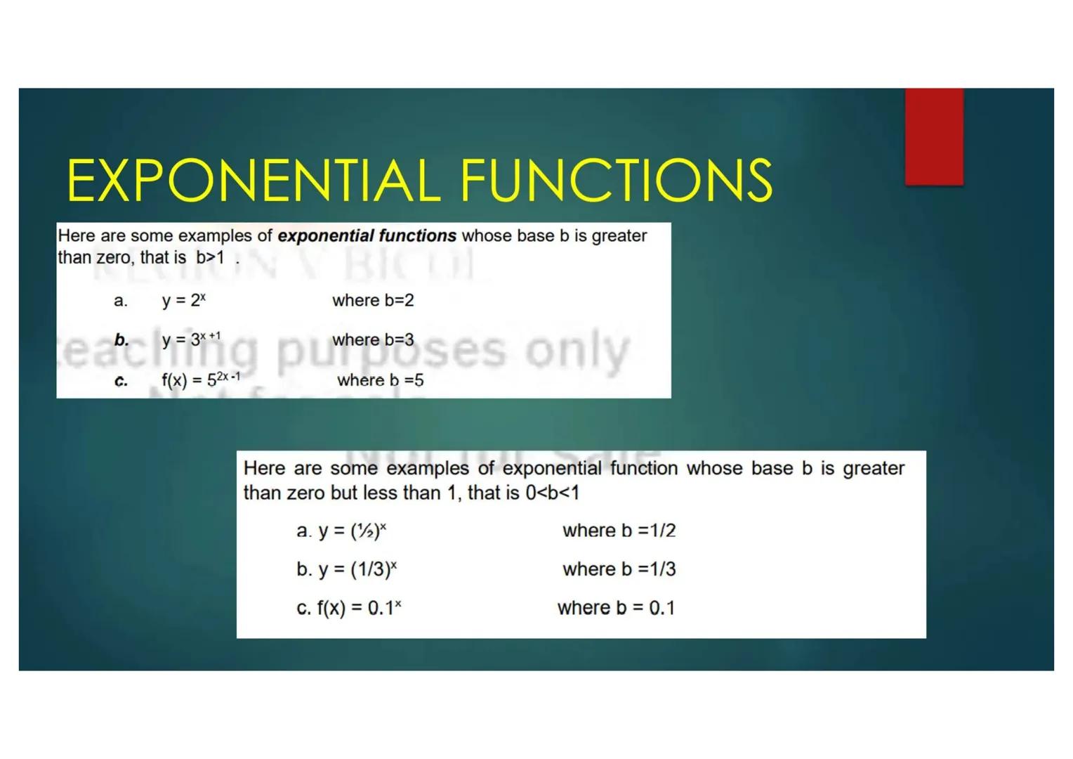 EXPONENTIAL FUNCTIONS
Compound Interest can be generally modeled by $A=P(1+\frac{r}{n})^{nt}$
Note:
where,
A is the compound amount;
P is th