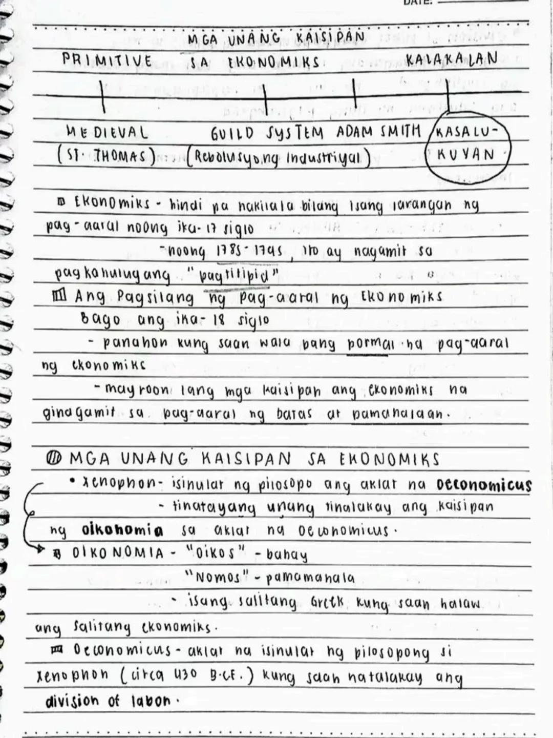 lecture notes in
ARALING PANLIPUNAN 9
TON
DATE
NO.
DATE 2019
ugon ng ( ekonomiks ) napapa-
1000x gamit ang mga
2 kc oming supay twat
nadudun