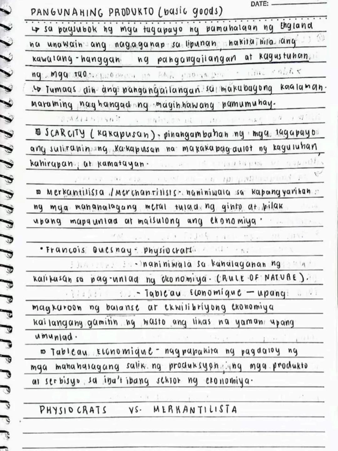 lecture notes in
ARALING PANLIPUNAN 9
TON
DATE
NO.
DATE 2019
ugon ng ( ekonomiks ) napapa-
1000x gamit ang mga
2 kc oming supay twat
nadudun