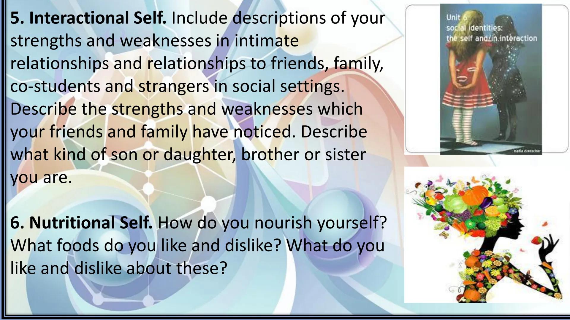 # Developing the
# Whole Person
Angelica C. Sales At the end of this module, you will be able to:
1. discuss the relationship among physiol