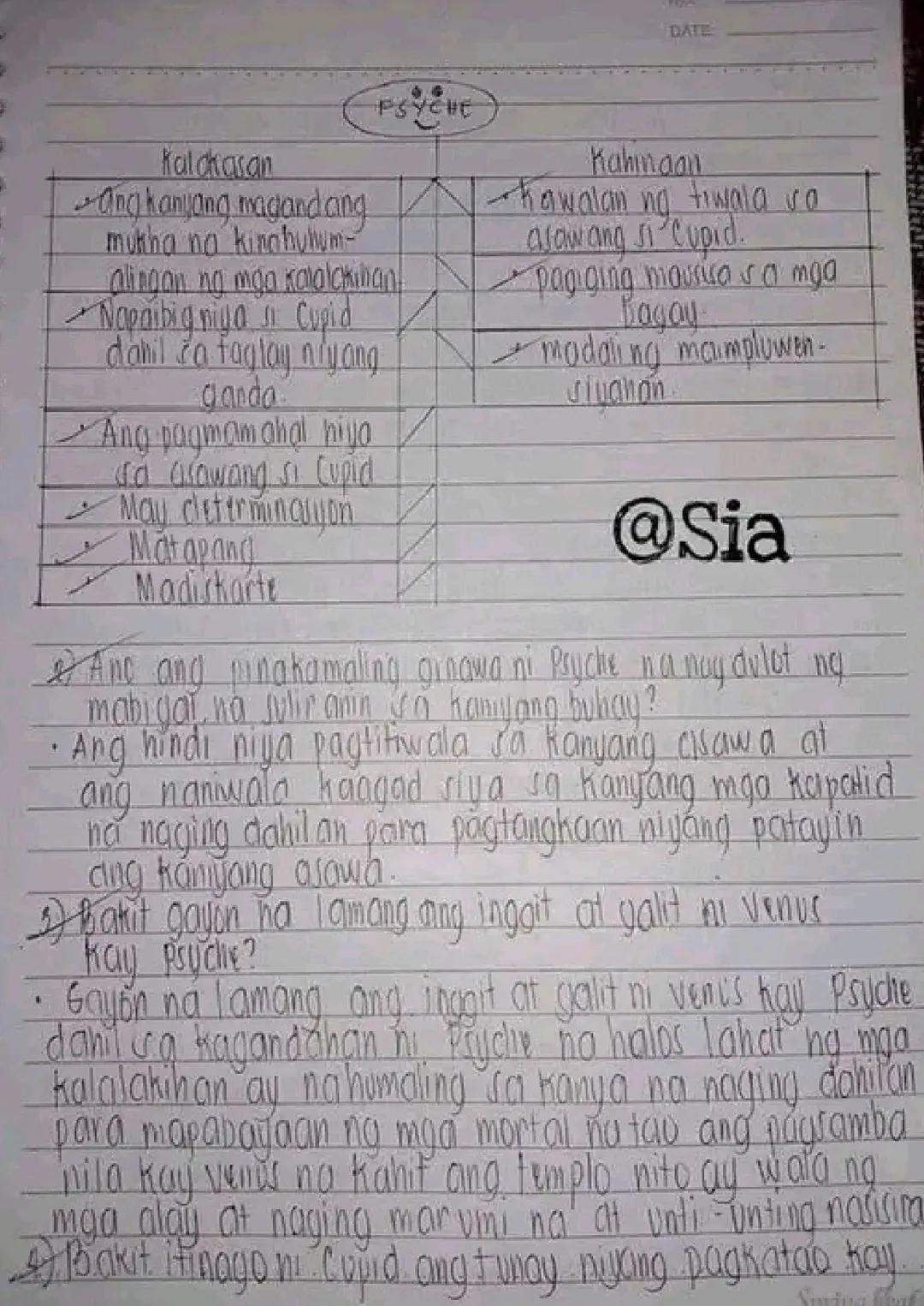 ## Mitolohiya
- agham o pag-aaral ng mga mito / myth at alamat.
## Mito / Myth
- salitang Latin na mythos at mula sa Greek na muthos,
na an