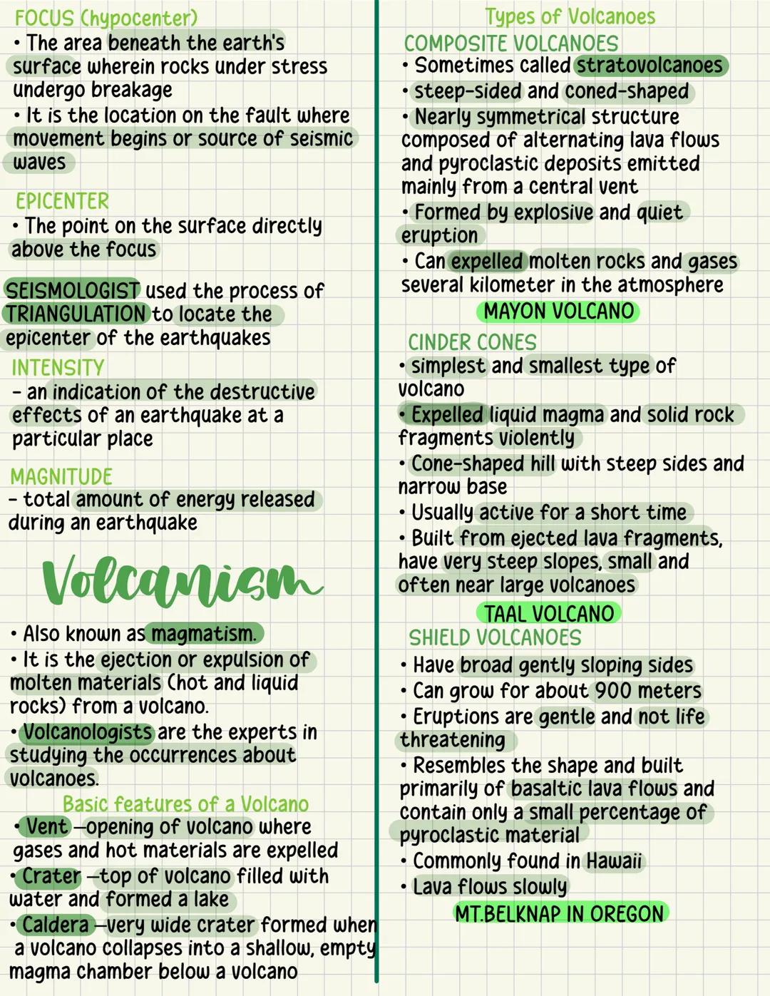 FOCUS (hyopocenter)
• The area beneath the earth's
surface wherein rocks under stress
undergo breakage
• It is the location on the fault whe