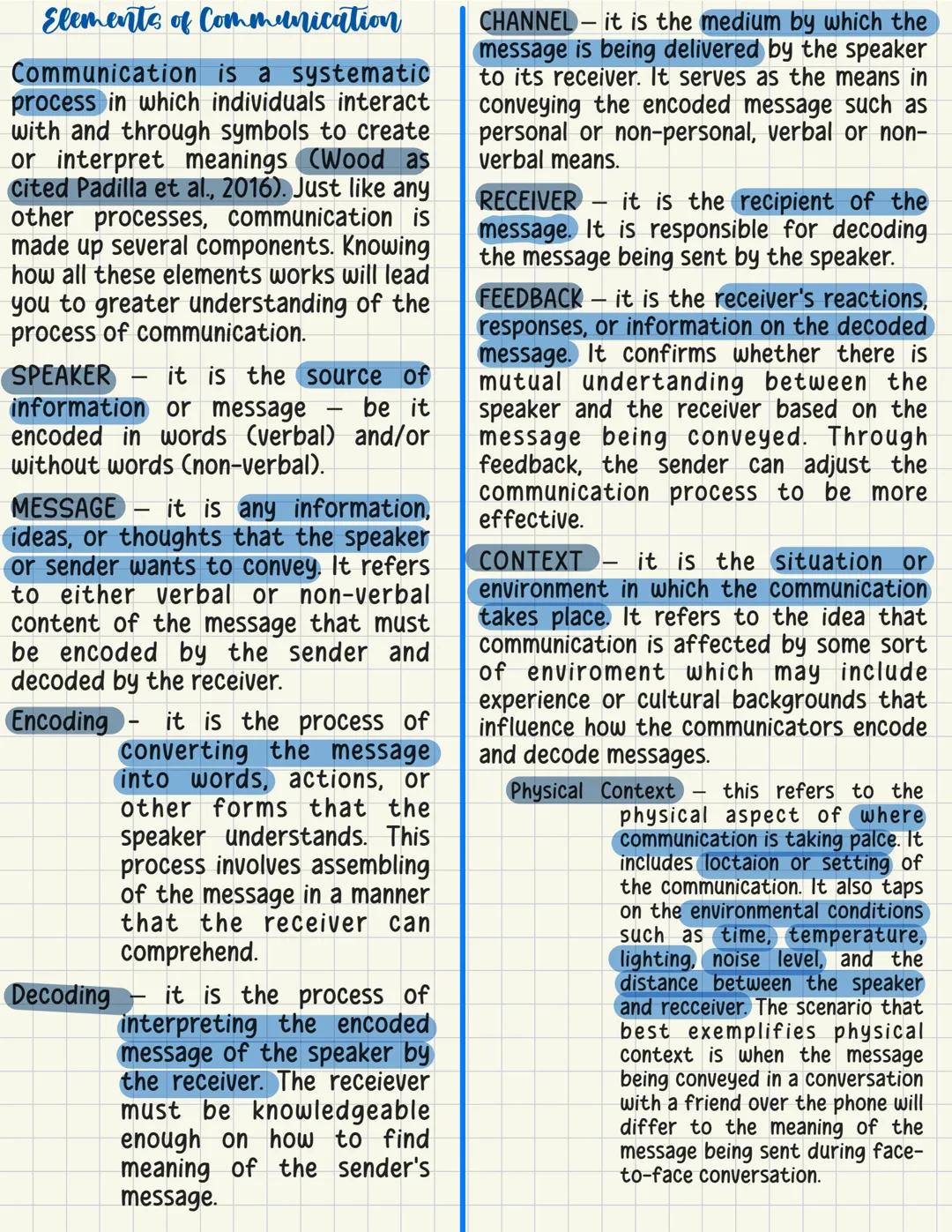 COMMUNICATION
DEFINITION and NATURE
Communication
Communication is a Process
It's a continuous and constantly
changing process, which is
inf