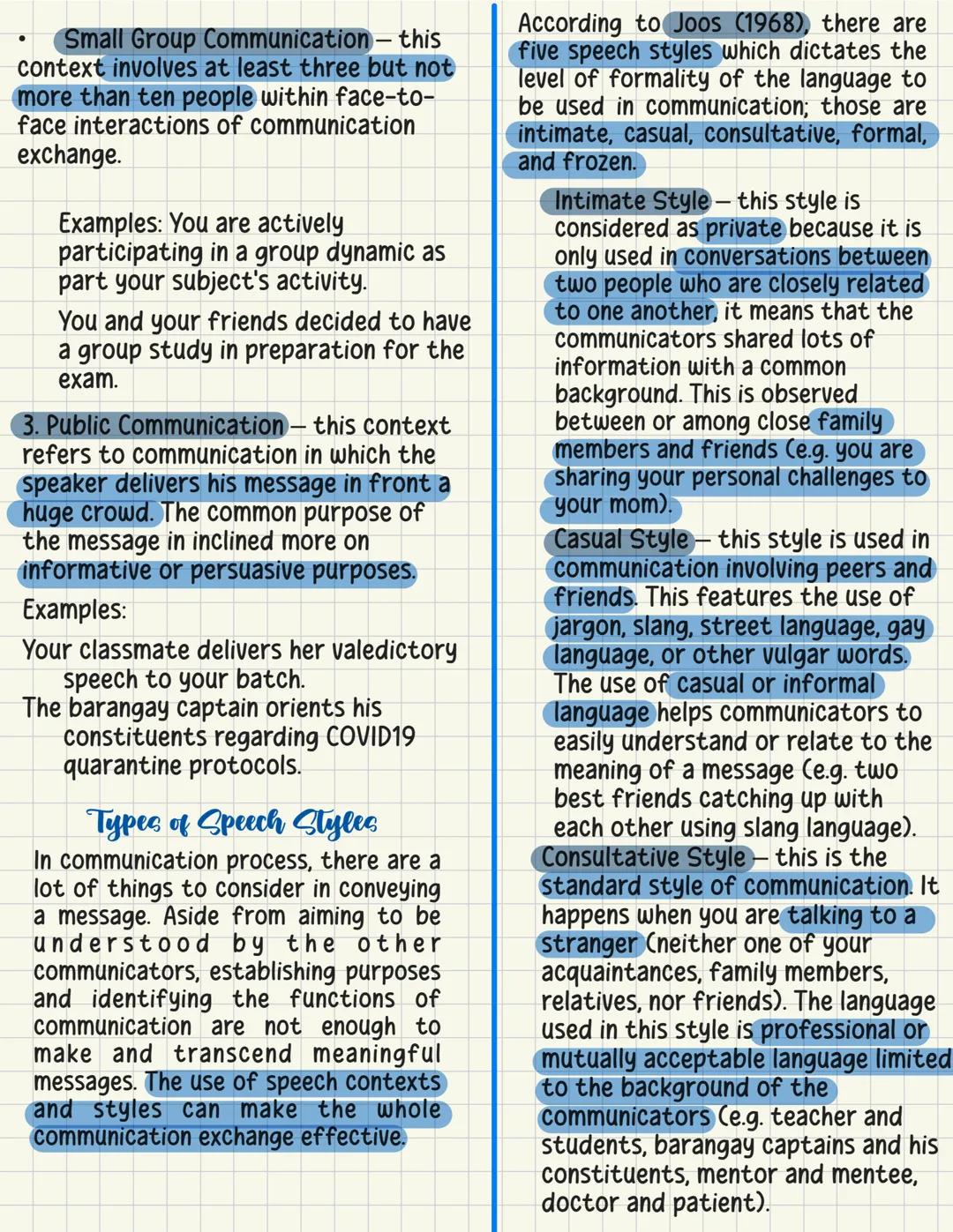 COMMUNICATION
DEFINITION and NATURE
Communication
Communication is a Process
It's a continuous and constantly
changing process, which is
inf