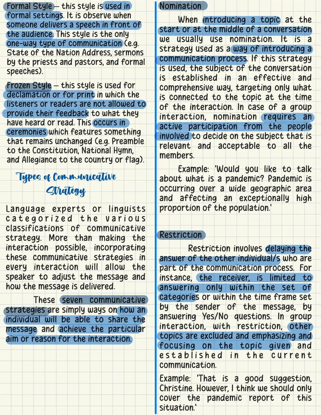COMMUNICATION
DEFINITION and NATURE
Communication
Communication is a Process
It's a continuous and constantly
changing process, which is
inf