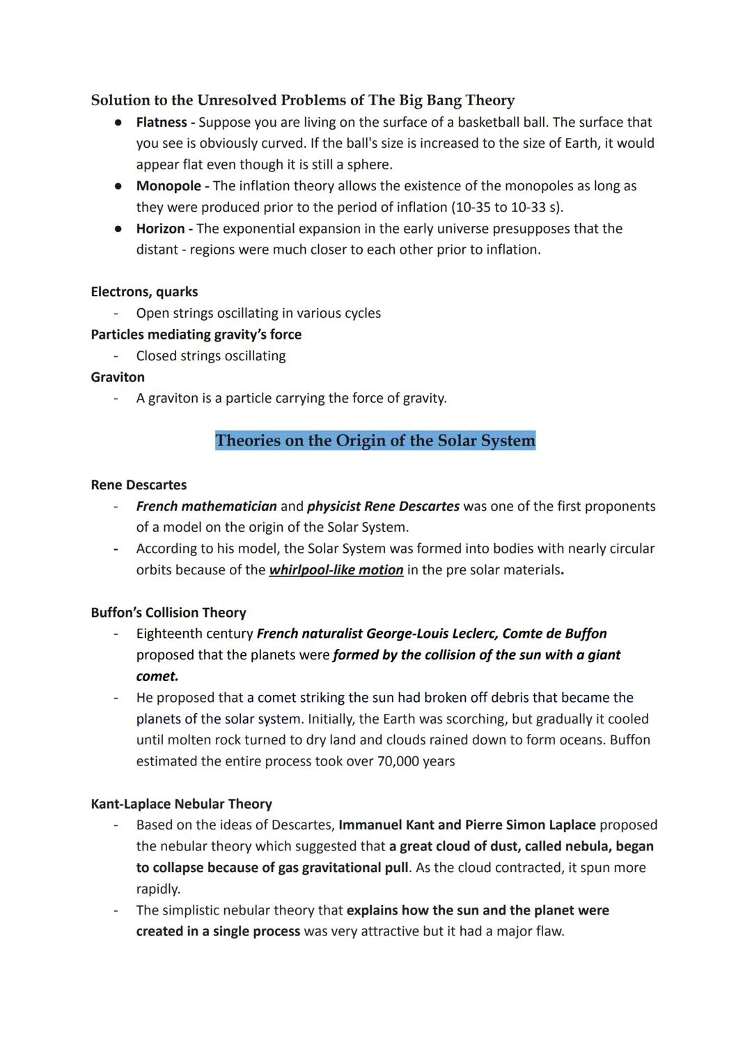 Earth Science
Creation Myth
- Is a symbolic narrative of the beginning of the world as understood by a culture
Origin of The Universe: Scien