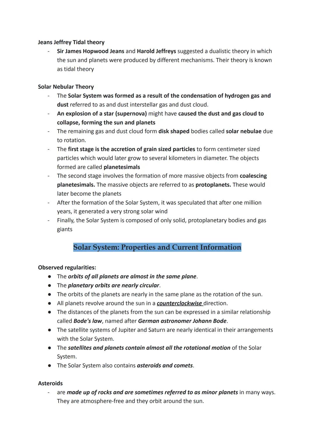 Earth Science
Creation Myth
- Is a symbolic narrative of the beginning of the world as understood by a culture
Origin of The Universe: Scien