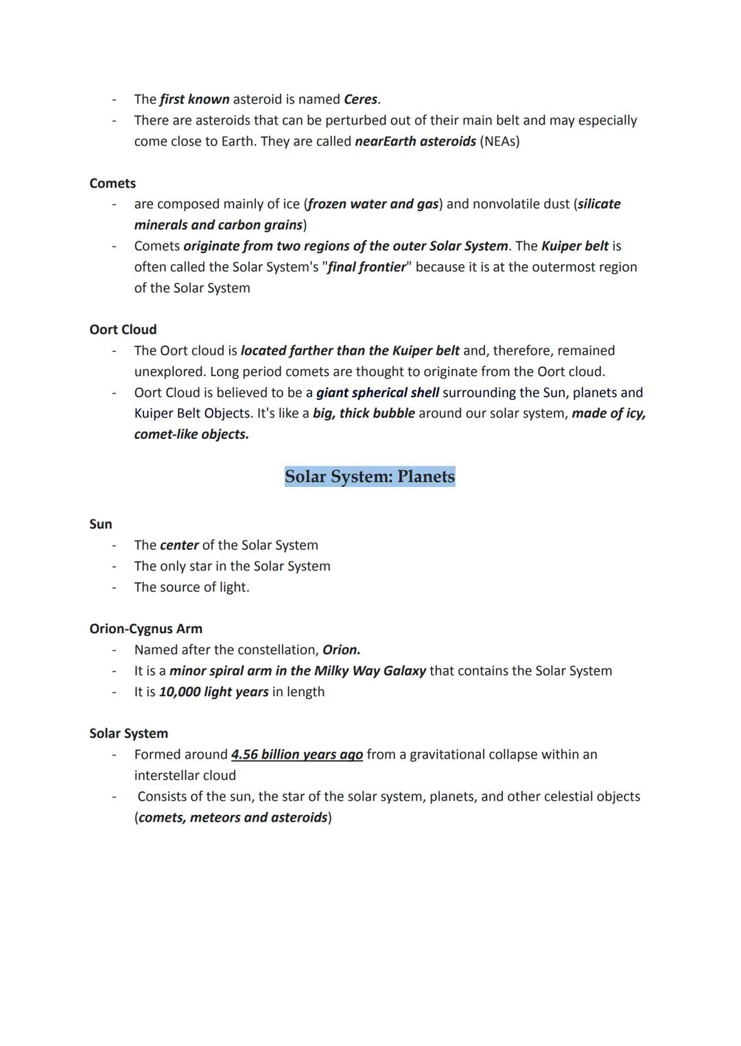 Earth Science
Creation Myth
- Is a symbolic narrative of the beginning of the world as understood by a culture
Origin of The Universe: Scien