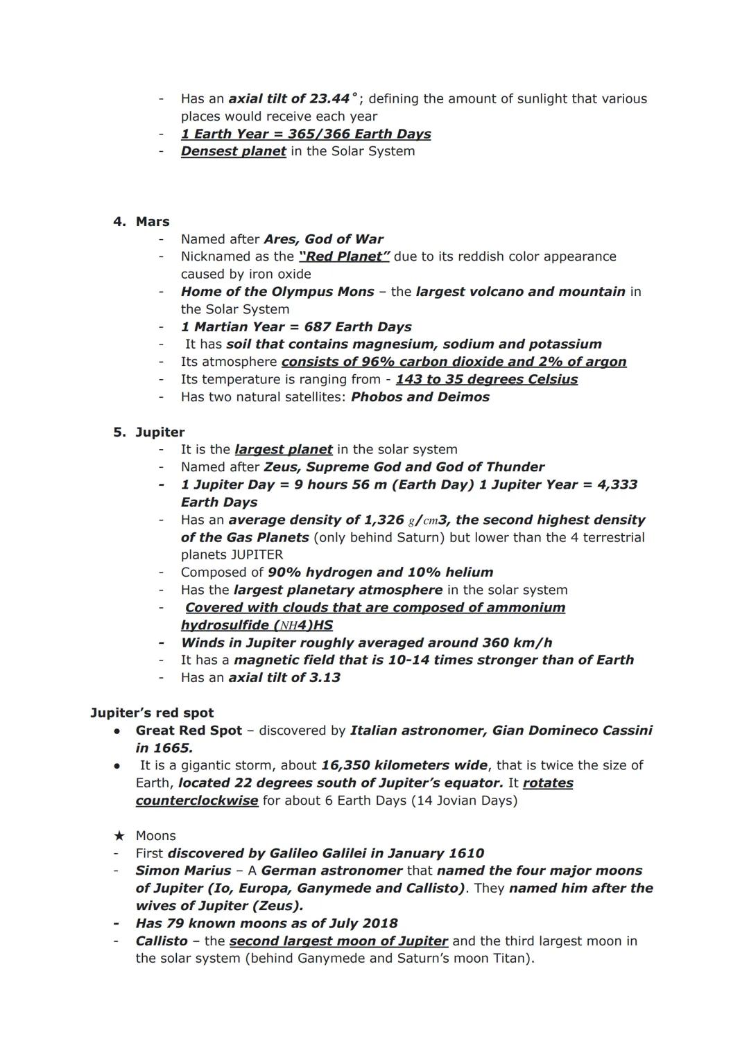 Earth Science
Creation Myth
- Is a symbolic narrative of the beginning of the world as understood by a culture
Origin of The Universe: Scien