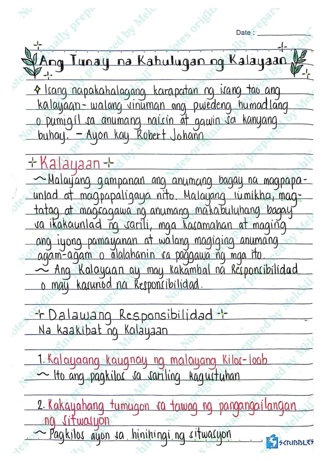 --- OCR Start ---
ally
MARKAHAN
UNANG
No
prepa
Melu
Melch
b
Notes origin
Date: prepar
t tunguhin ng Isip Me chil
HAYOP
Maganda
Masunurin
TAO