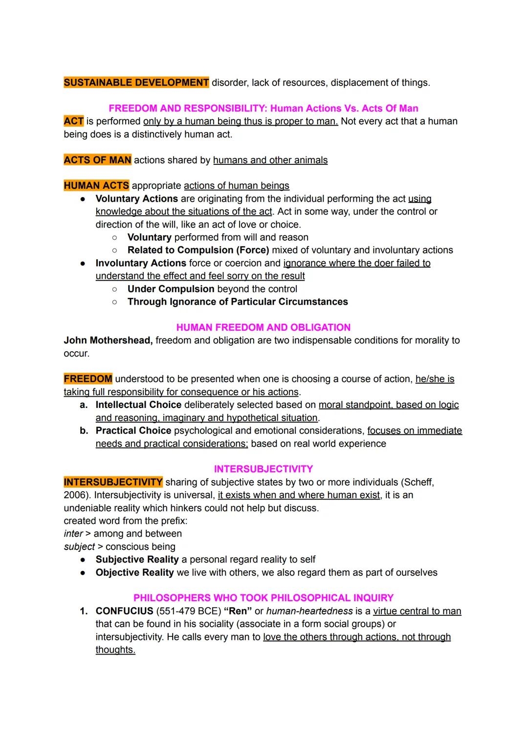 WHAT IS PHILOSOPHY?
PHILOSOPHY comes from two greek words: "love of wisdom"
philos > love
sophia > wisdom
- the study of humans and the worl
