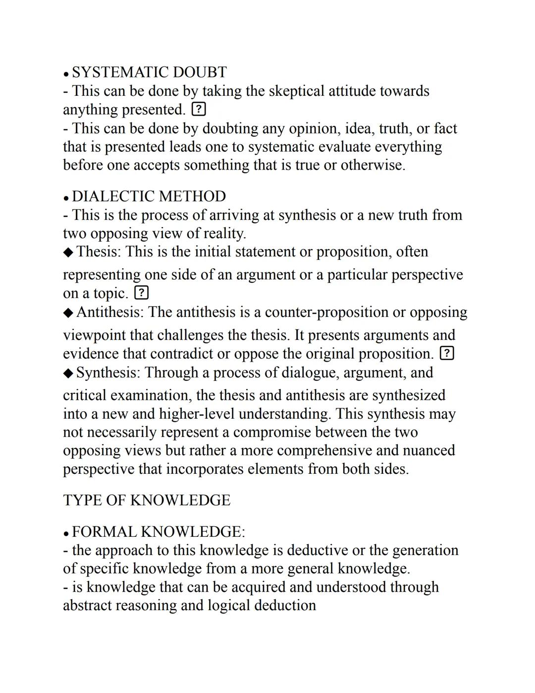 PHILOSOPHY
Branches of Philosophy
• METAPHYSICS?
- Literally means "after physics"
- It analyzes whether everything is material, and if life