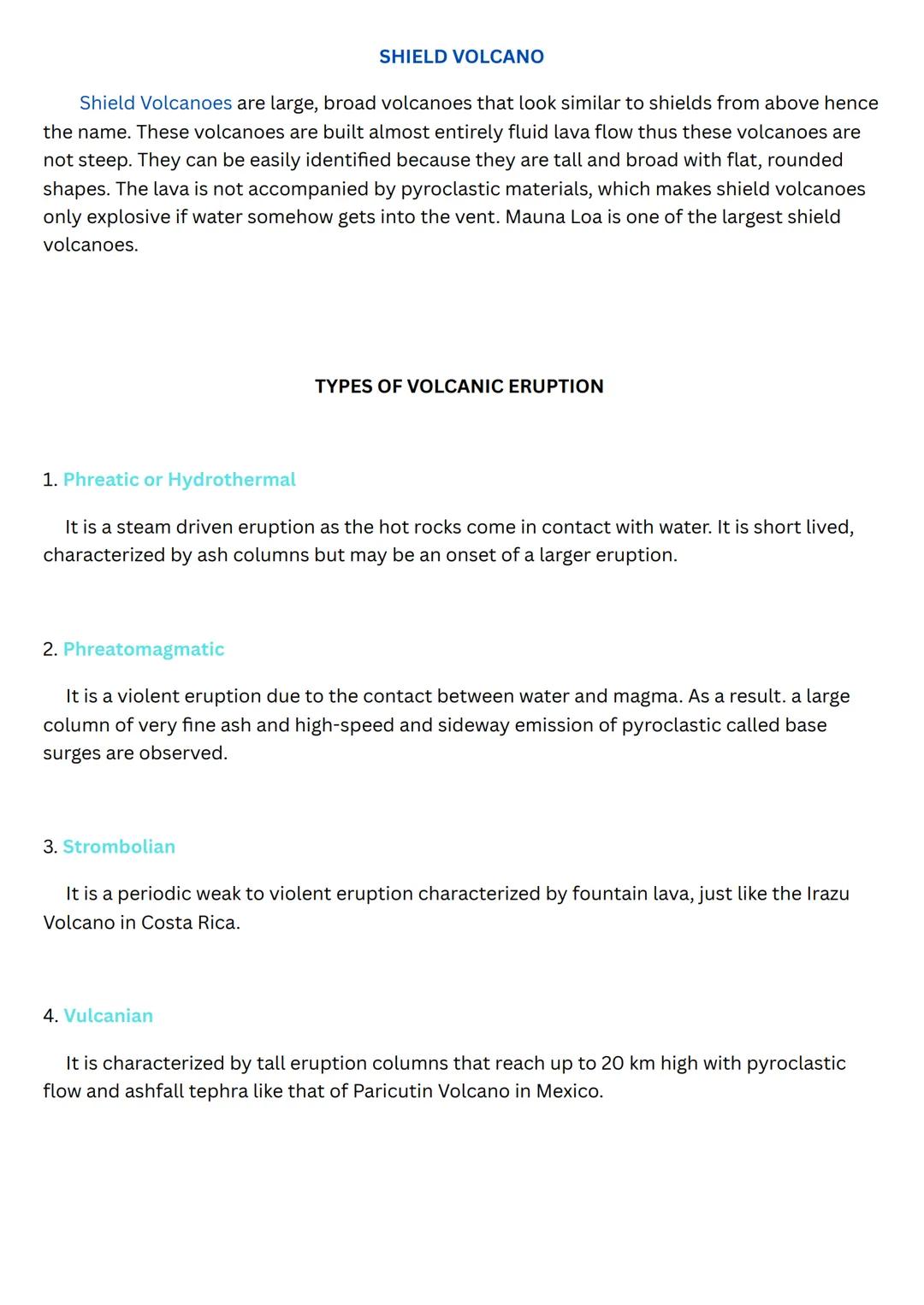 VOLCANOES
SCIENCE 9
THIRD QUARTER - MODULE 1: VOLCANOES
There are several ways by which volcanoes can be classified. They can be classified