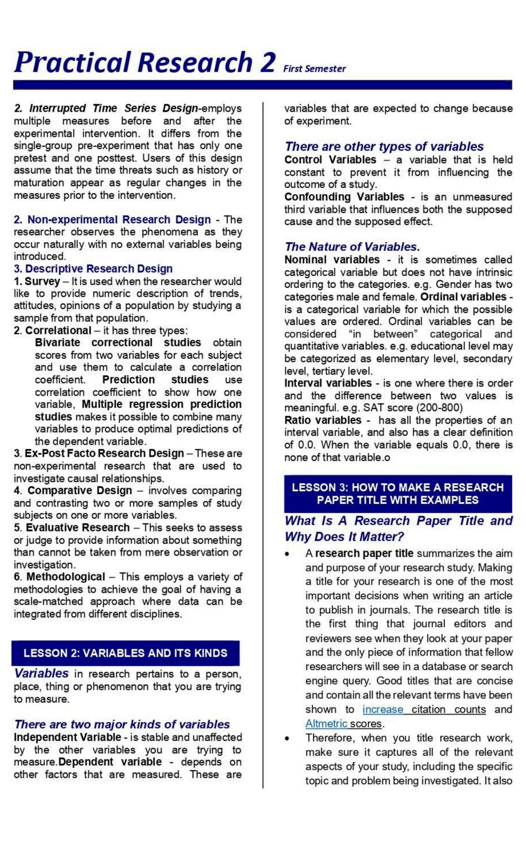 Practical Research 2
First Semester
LESSON 1: QUANTITATIVE RESEARCH
Characteristics of Quantitative
Research
We know well that by knowing th