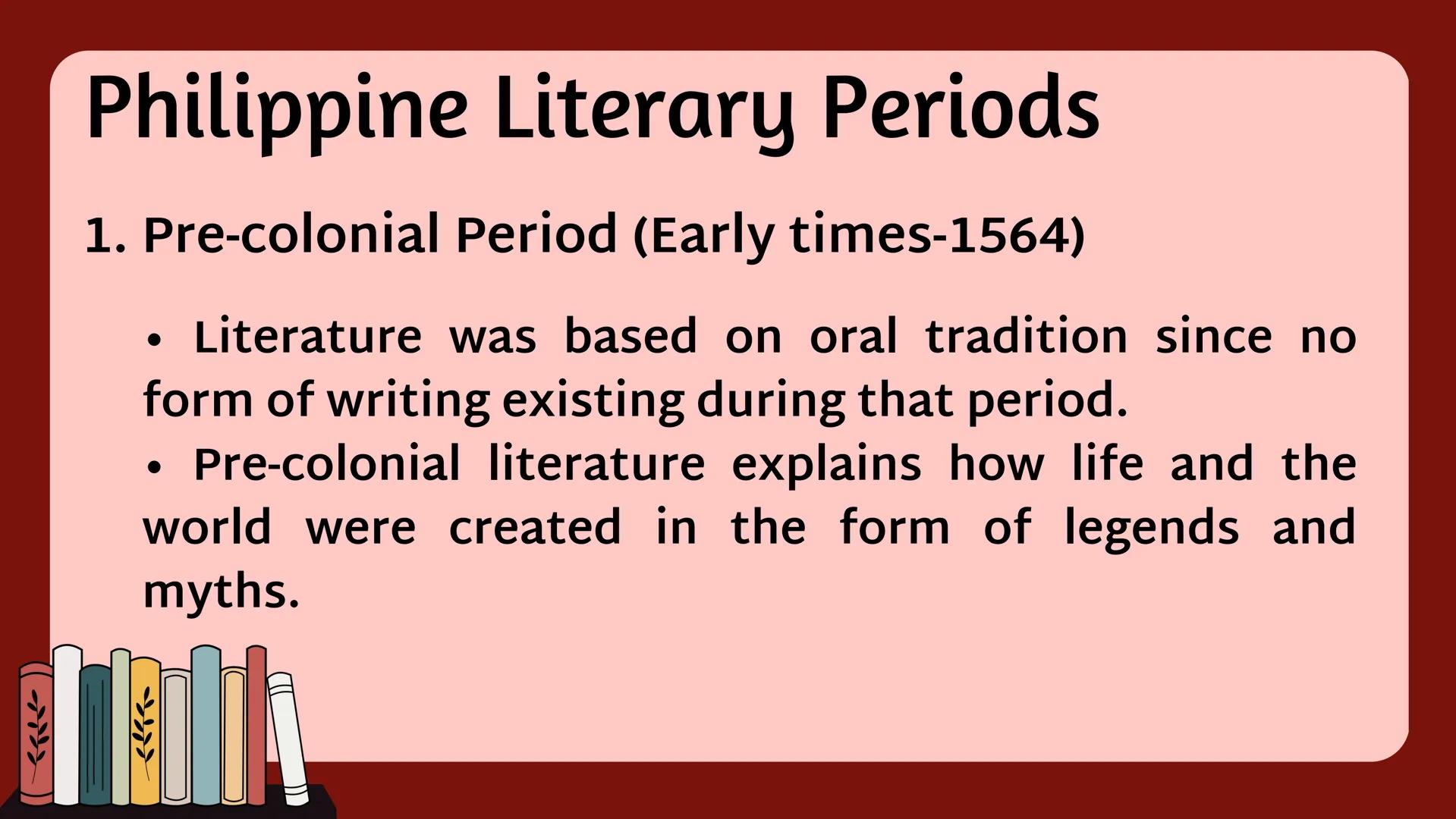 Literature
• comes from the Latin word “LITERA” which literally
means an acquaintance with letters.
• It is a body of work, either written,