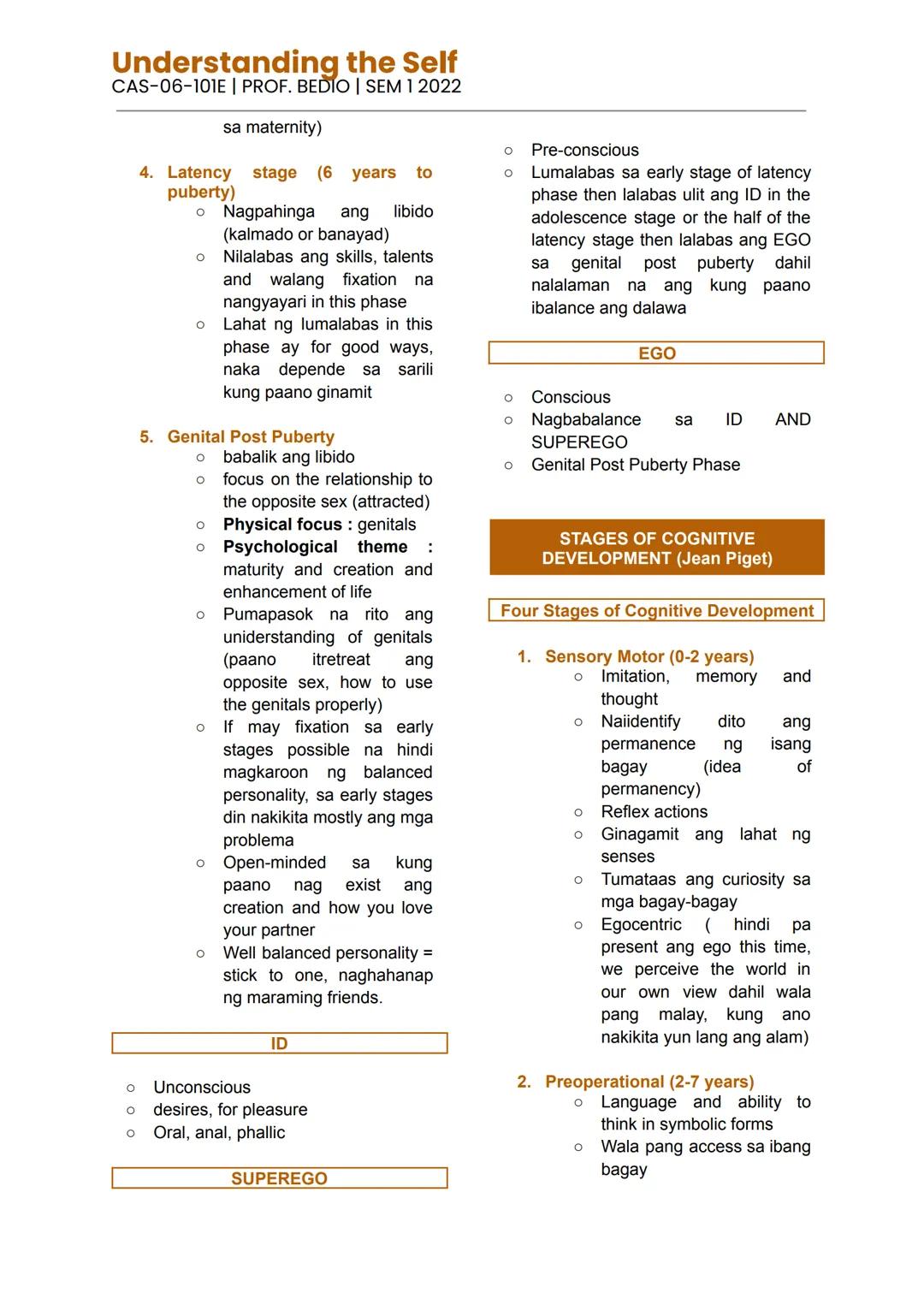 Understanding the Self
SELF VS IDENTITY
DEFINITION OF SELF
• "who I am" or "what I am"
• NATURE VS NURTURE
• Nature
- genetic inheritance
an