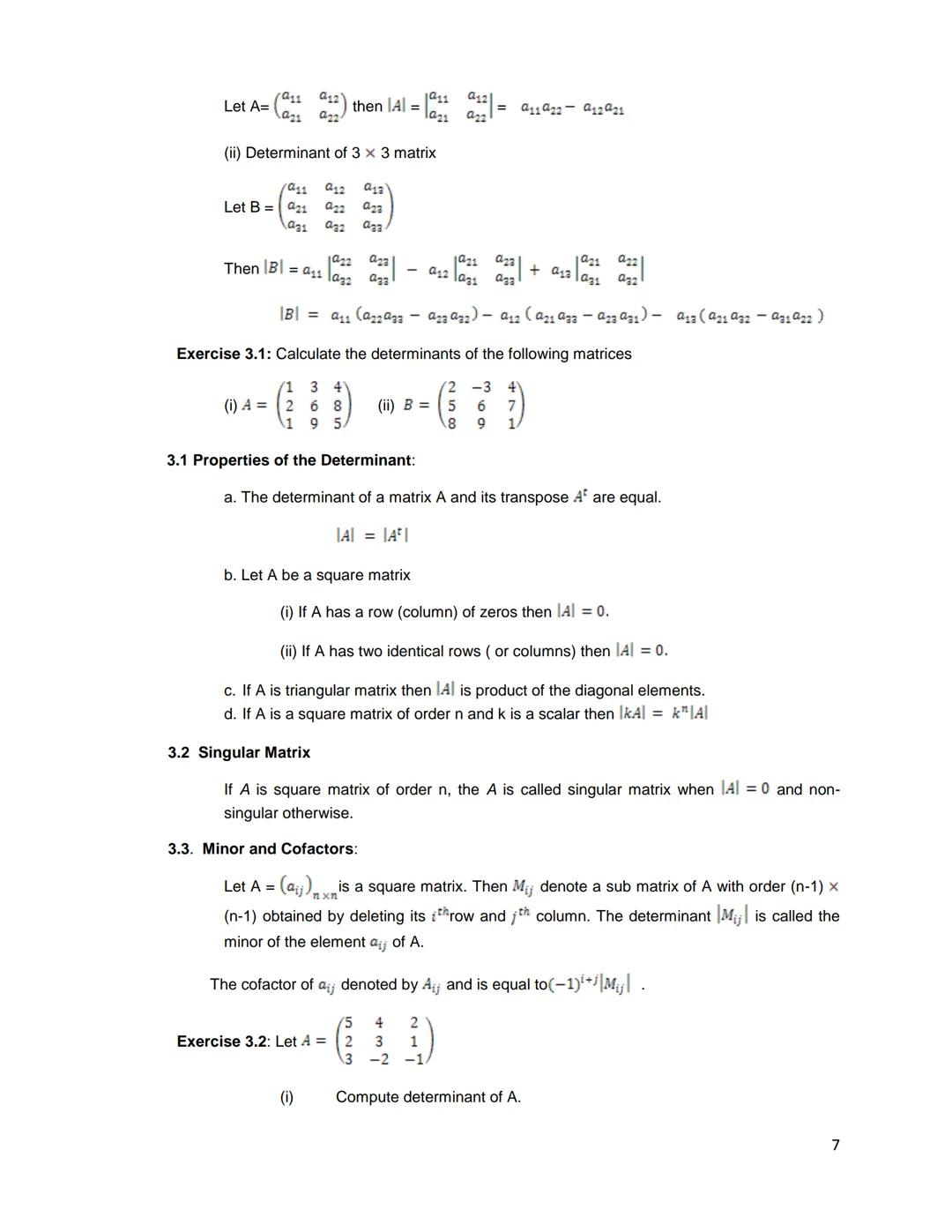MATRICES
After studying this chapter you will acquire the skills in
- knowledge on matrices
- Knowledge on matrix operations.
- Matrix as a