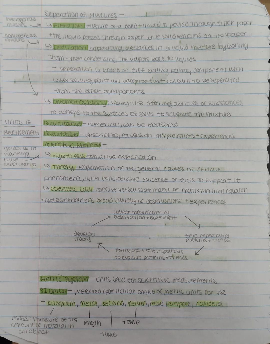 Introduction: Matter and Measurement
The study of
Chemistry - study of the properties and behavior of matter
Matter - anything that has mass
