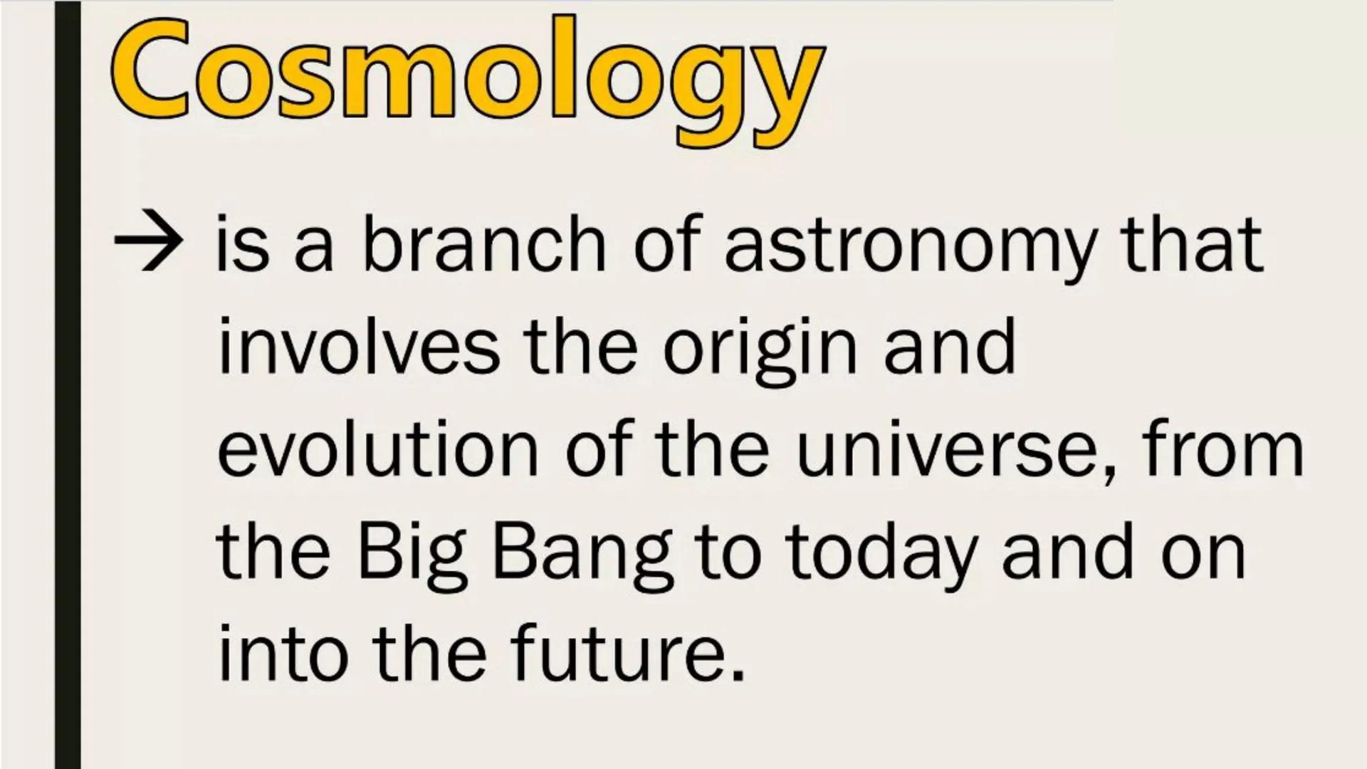 It is a branch of
natural science that
studies non-living
systems, in contrast
to life science. It in
turn has many
branches, each
referred