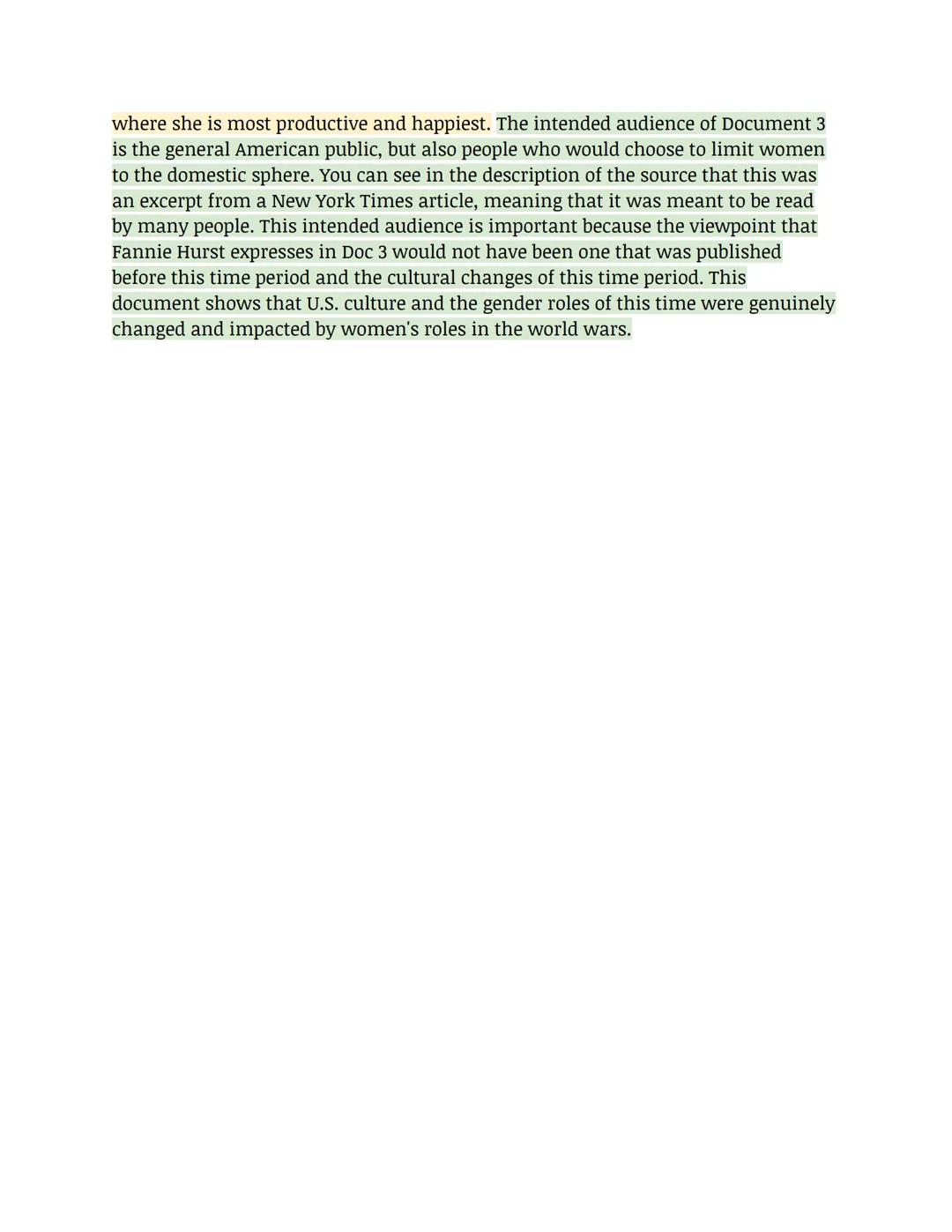 dbq
Evaluate the relative importance of the causes of cultural change in the United
States in the period from 1914 to 1945
At the turn of