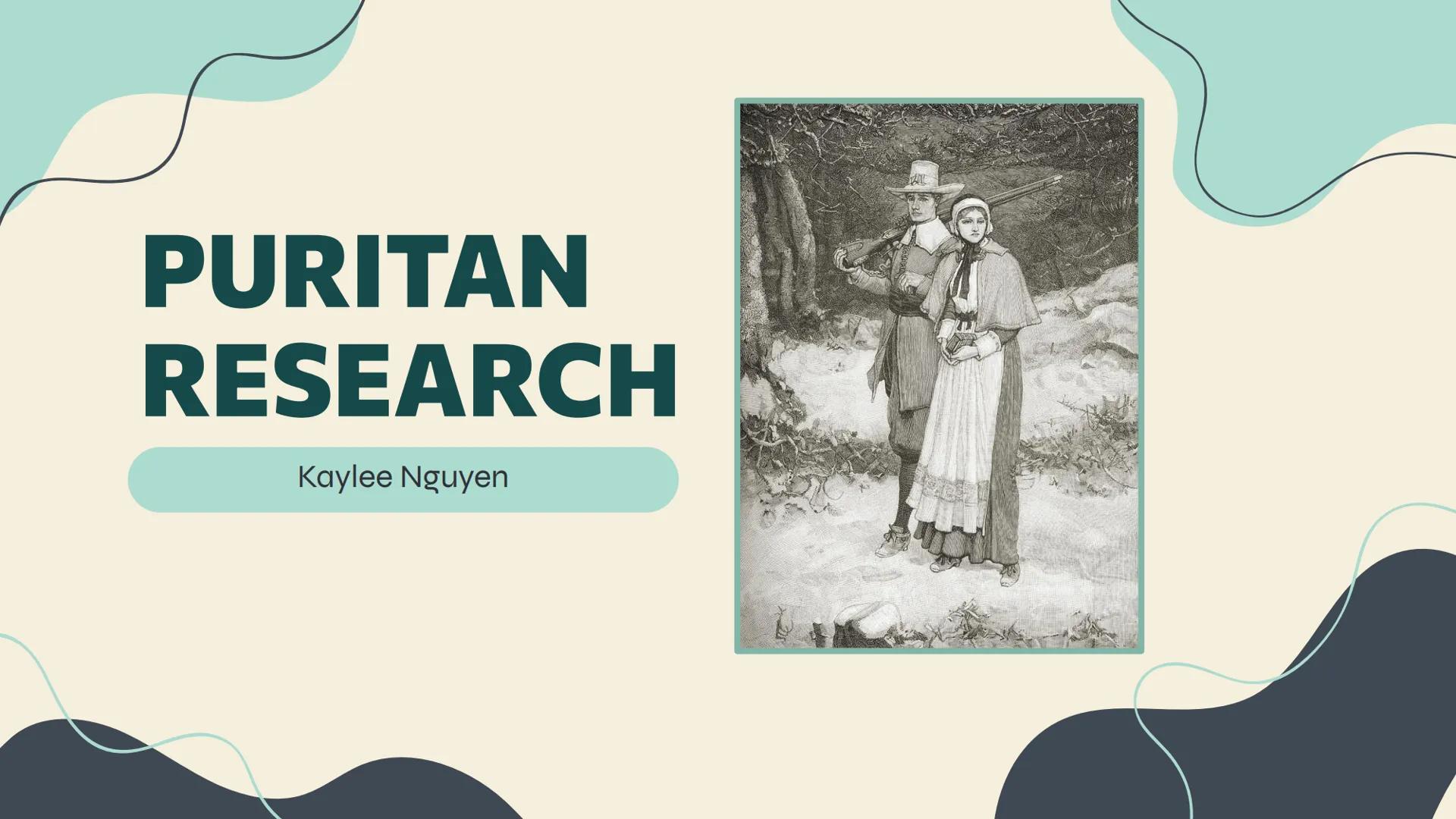 <h2 id="whatdidthepuritansbelieve">What Did the Puritans Believe?</h2>
<p>The Puritans believed that God was the almighty and everything wa