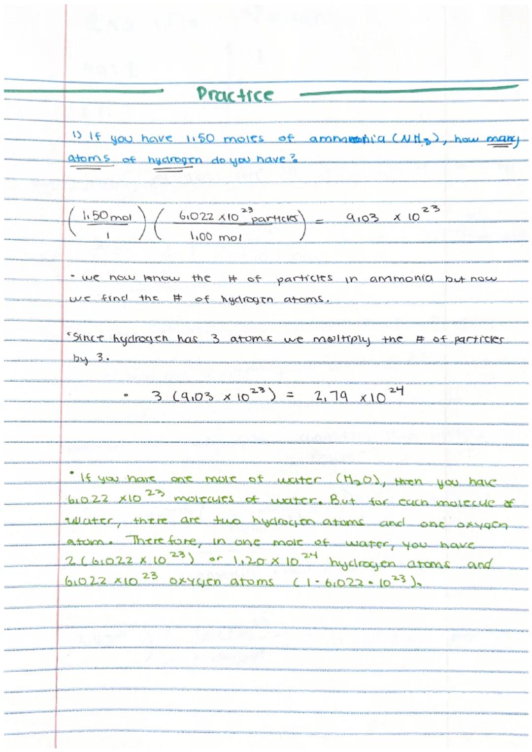# 6.02 mole-# relationships.
mole
expressed as
avogadro's 6.02 2 ร10$^{23}$
allows conversions between
# of particles mass
MOIC
"a mo