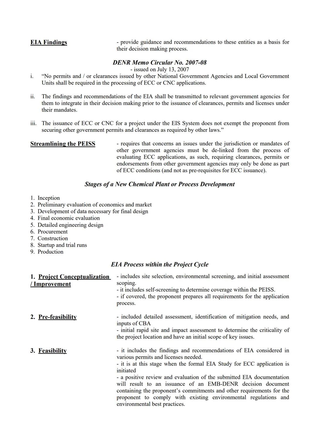 # ENVIRONMENTAL IMPACT ASSESSMENT
Environmental Impact
Assessment
- it is the process of predicting the likely environmental consequences o