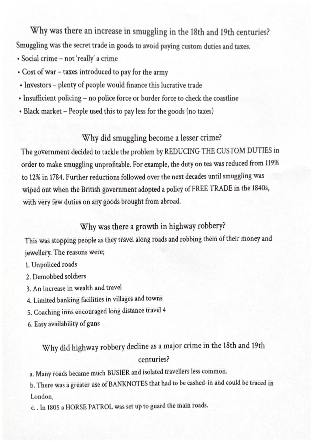Crime and punishment
Why was there a growth in poverty in the 16th century? (Acronym=HIPS)
1. Population Growth - The population of England