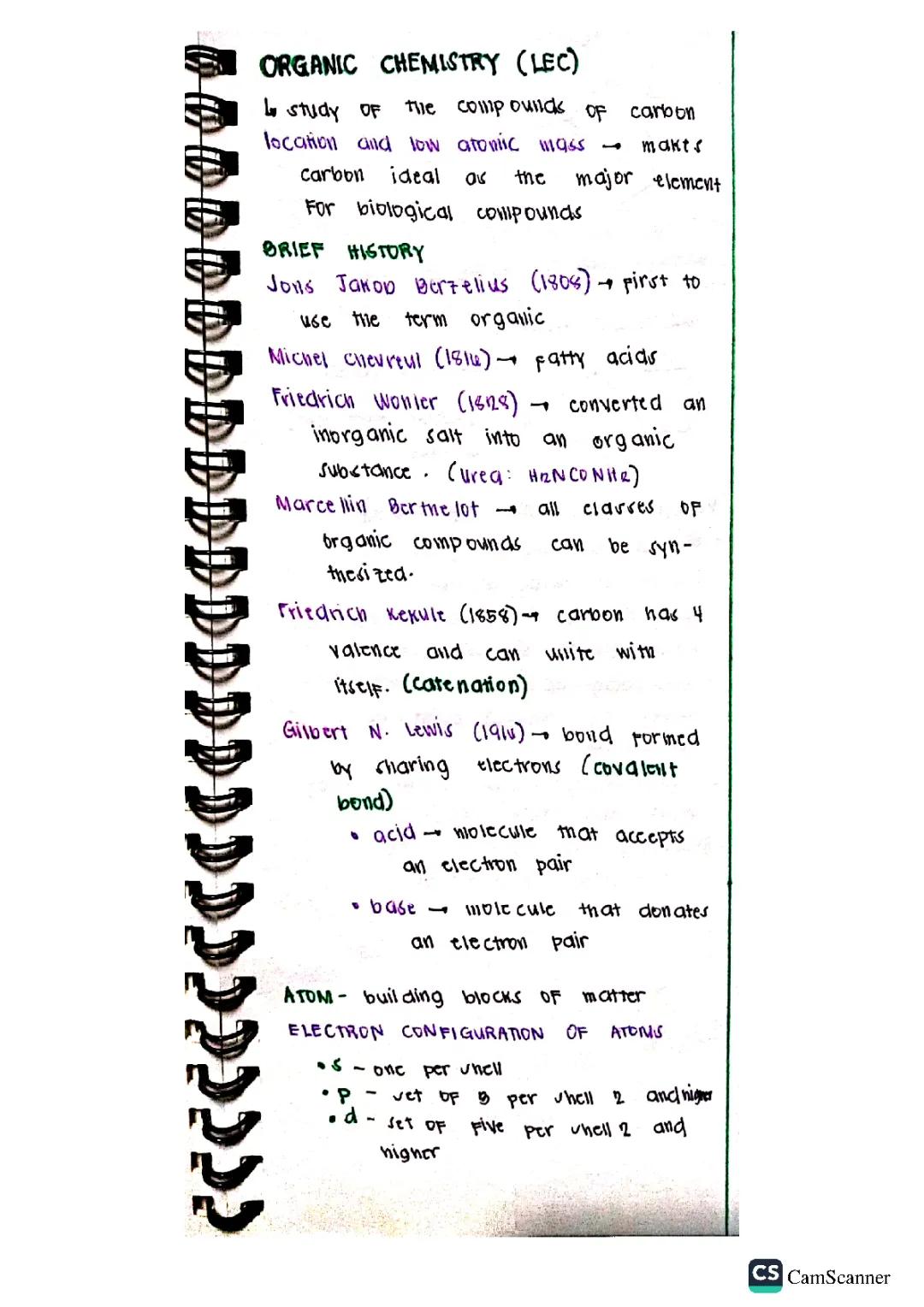 Brief History of Organic Chemistry