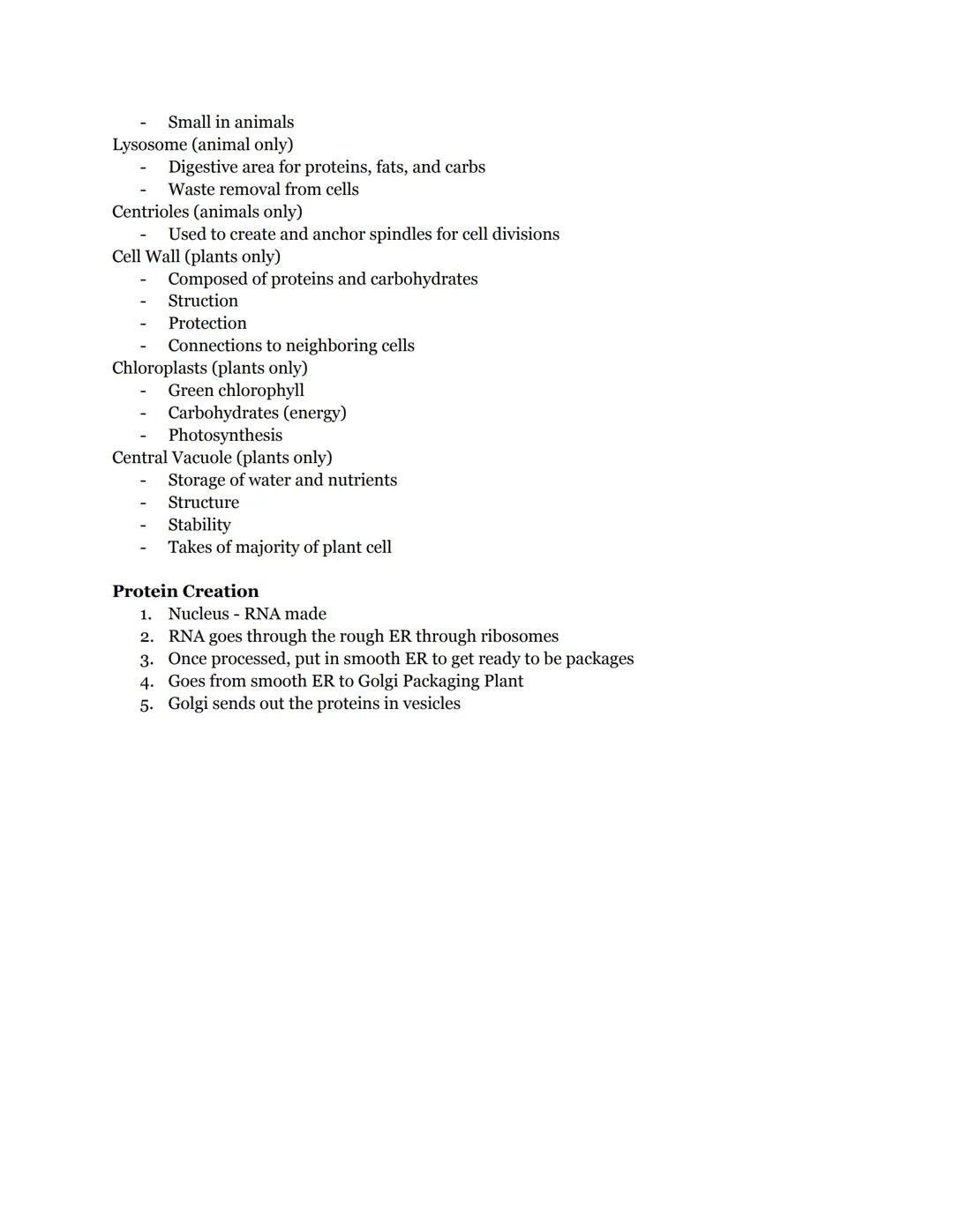 # BIOLOGY: CELLS UNIT STUDY GUIDE
Levels of Organization
Atoms -> Organelles -> Cells -> Tissues -> Organs -> Organ Systems
8 Characterist