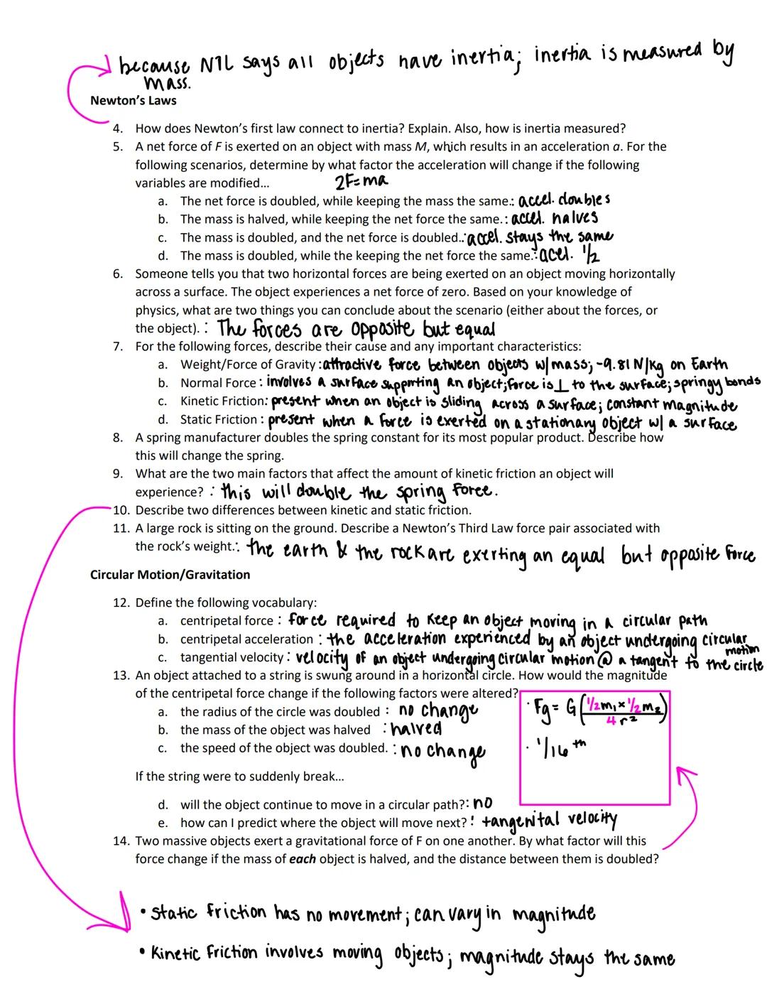 **Review Questions for the Final Exam**
Instructions: Answer the following on a separate piece of paper or using Notability.
Part 1: Mecha