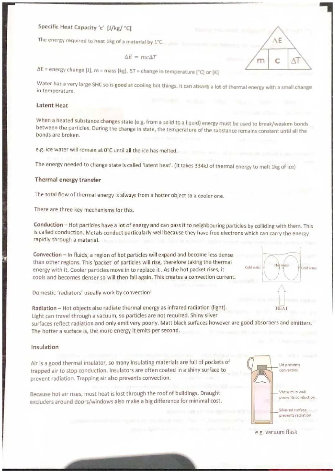Understanding Specific Heat Capacity