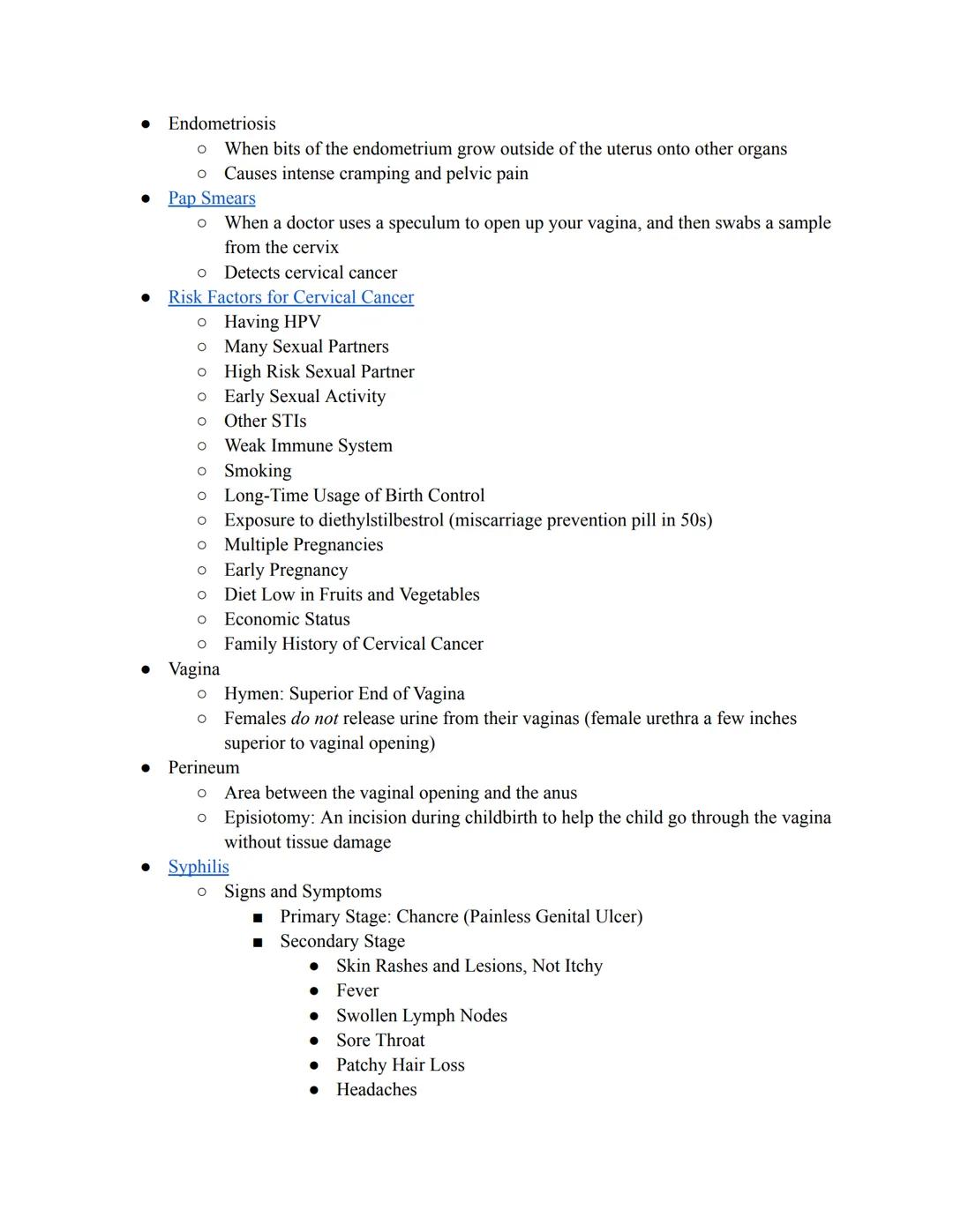 Reproductive System
●
●
●
●
●
Male Anatomy
Scrotum
O
●
Secrete Sex Hormones
Gonads
O
Male - Testes
O Female Ovaries
●
Gametes
●
o Male - Spe