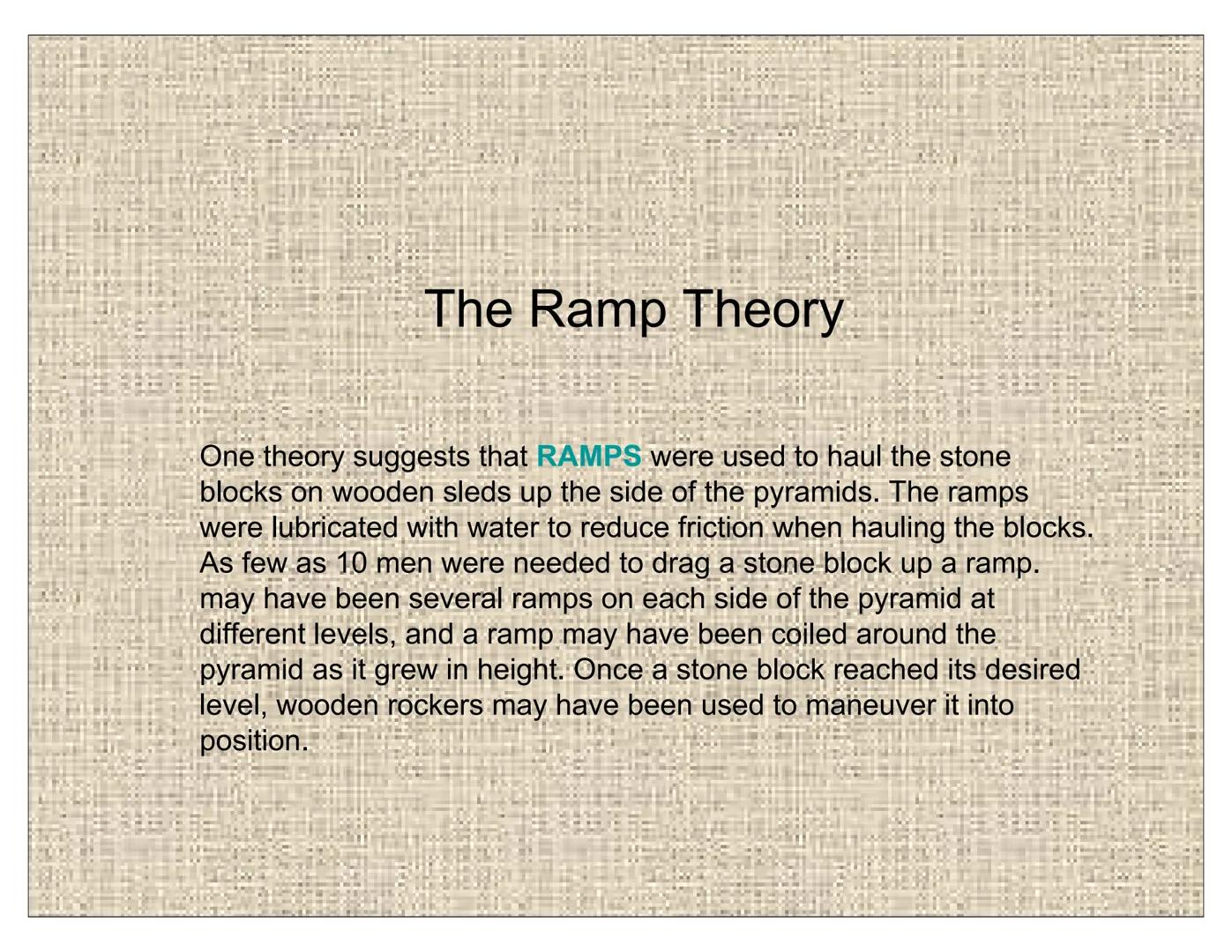 16
ARCHITECTURE 24502
ARCHITECTURE: The
ancient Egyptians built their
pyramids, tombs, temples
and palaces out of STONE,
the most durable of