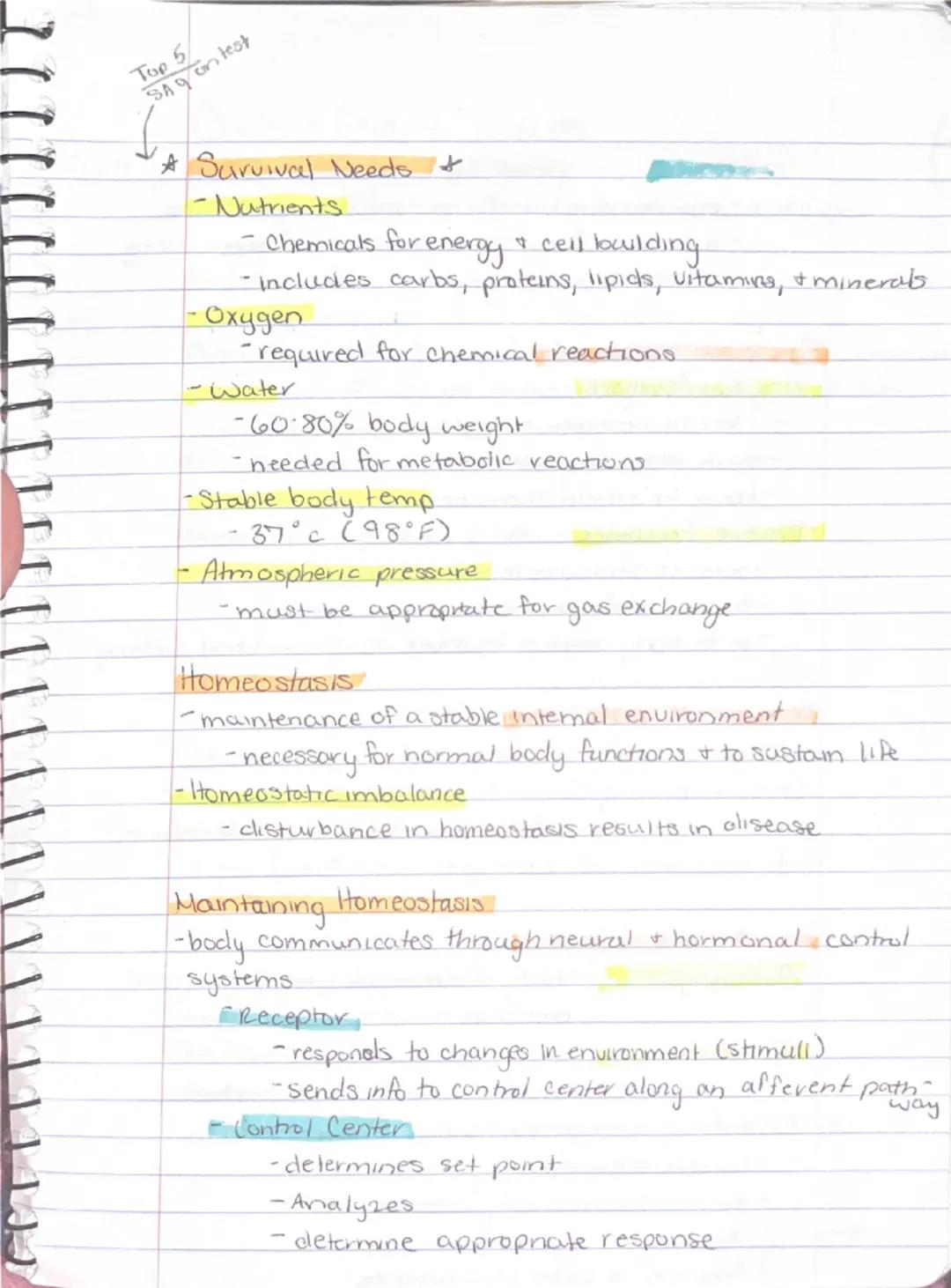 Ch 1 - The Human Body : The Orientation
8-26 Anatomy
-Study of the structure & shape of the body & Its parts.
-observation is used to see s