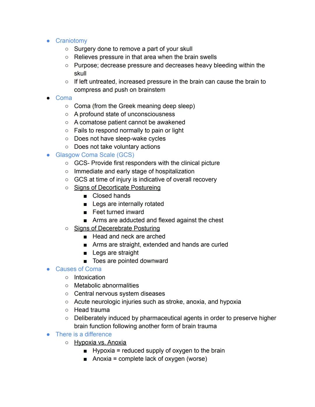 ●
TBI Defined
"... an acquired injury to the brain due to an applied force that results in
widespread damage to cortical and subcortical str