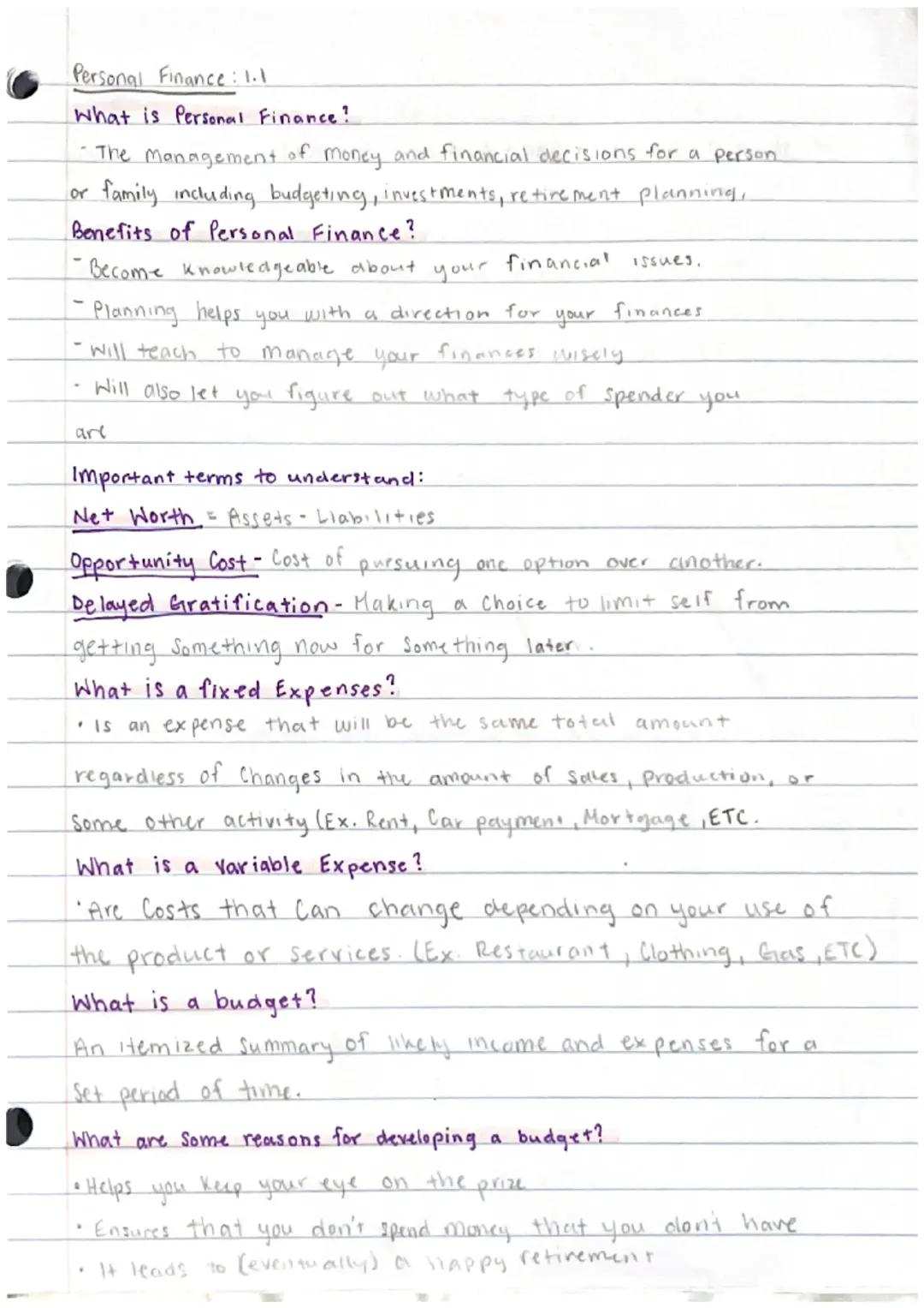 Personal Finance 101: Basics for Your Future