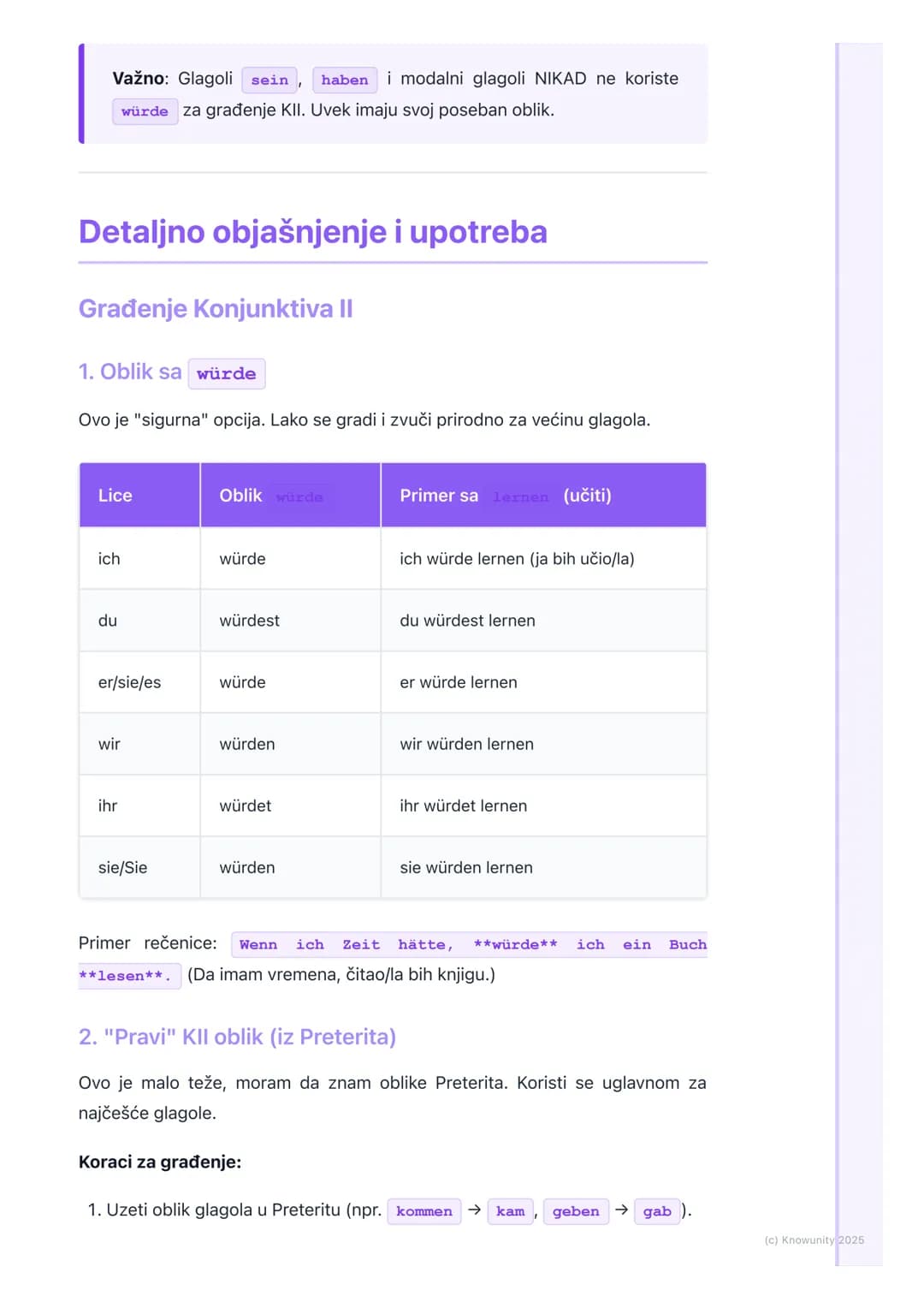 # Konjunktiv II za želje i
hipotetičke situacije
Uvod u Konjunktiv II
Konjunktiv II je glagolski način koji koristimo da izrazimo nešto št